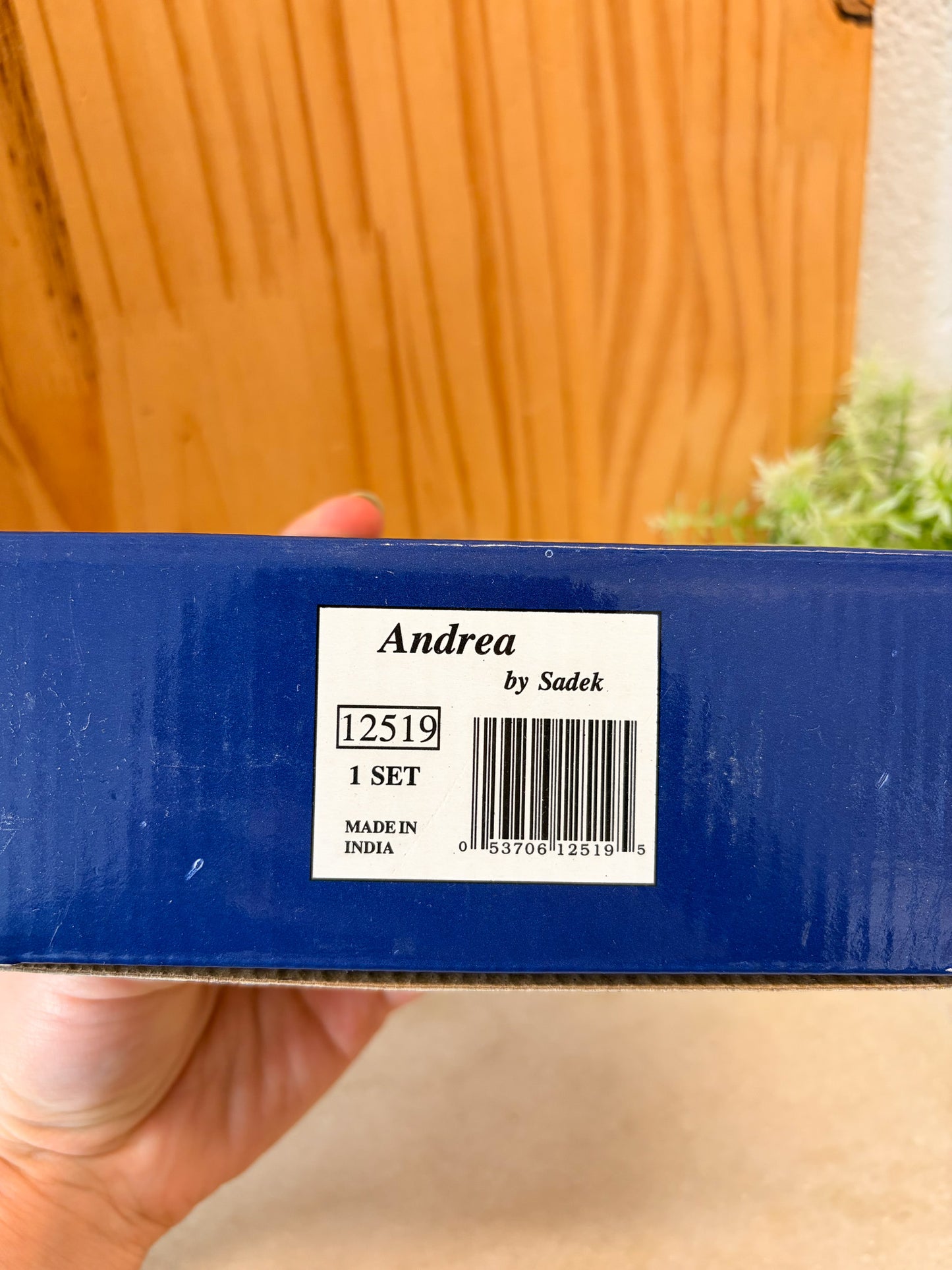 Vtg Andrea by Sadek Teacup Napkin Ring Set of 4