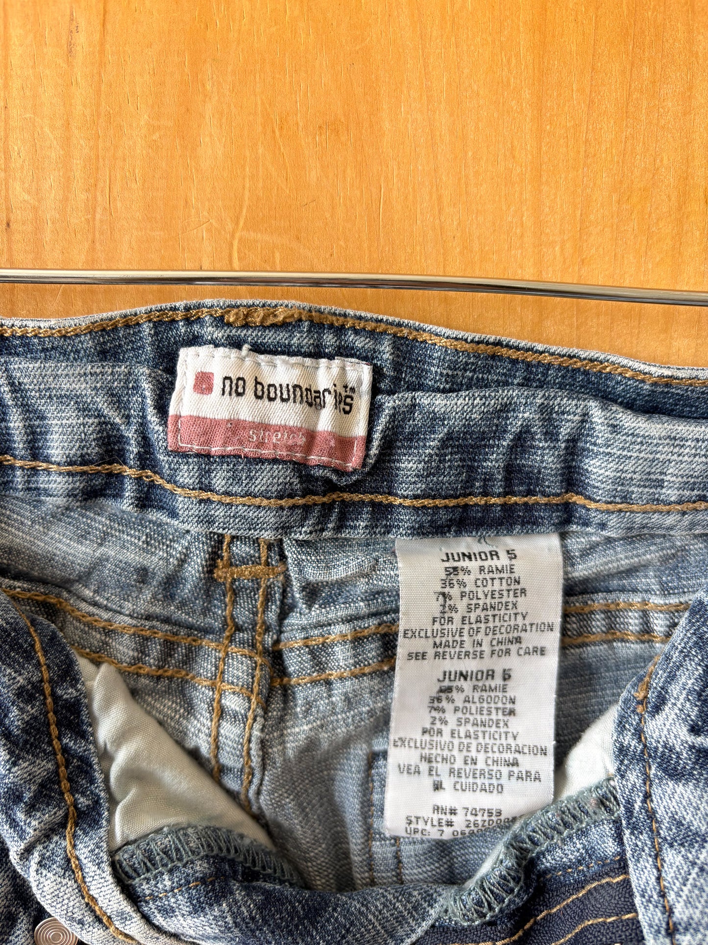 Vtg Denim Capris : Jrs 5