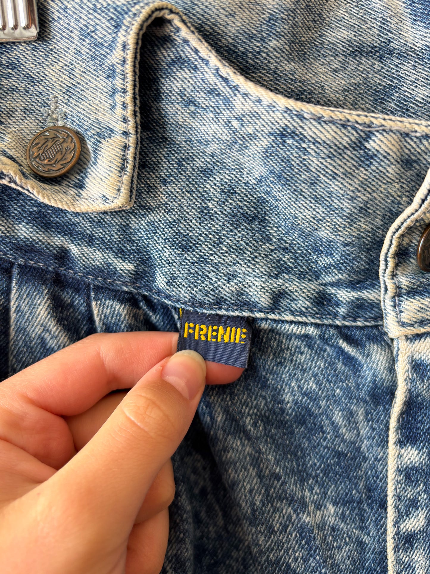 Vtg Acid Wash Jeans : 30” W
