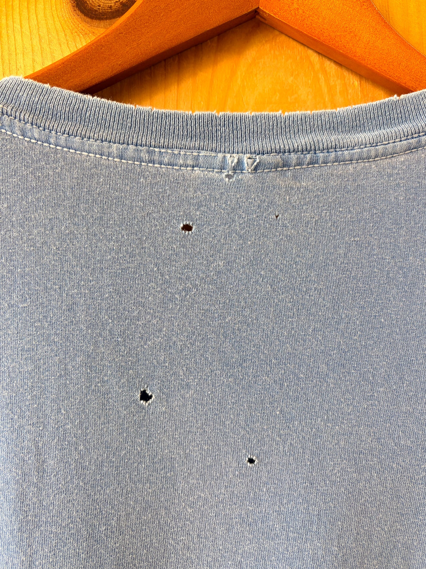 Vtg Distressed Ocean Reef Tee : XL