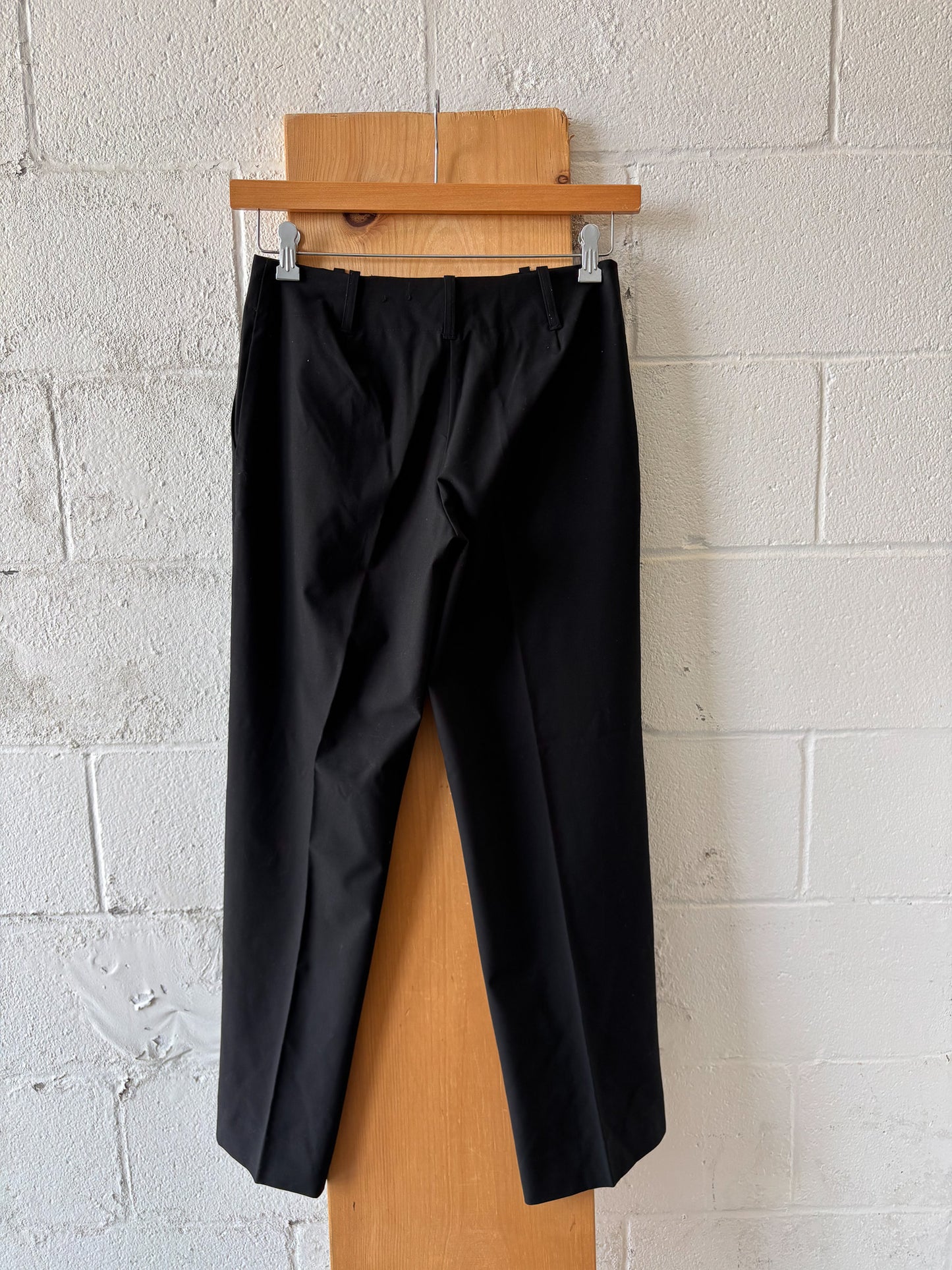 Black Low Rise Dress Pants : Petite 6