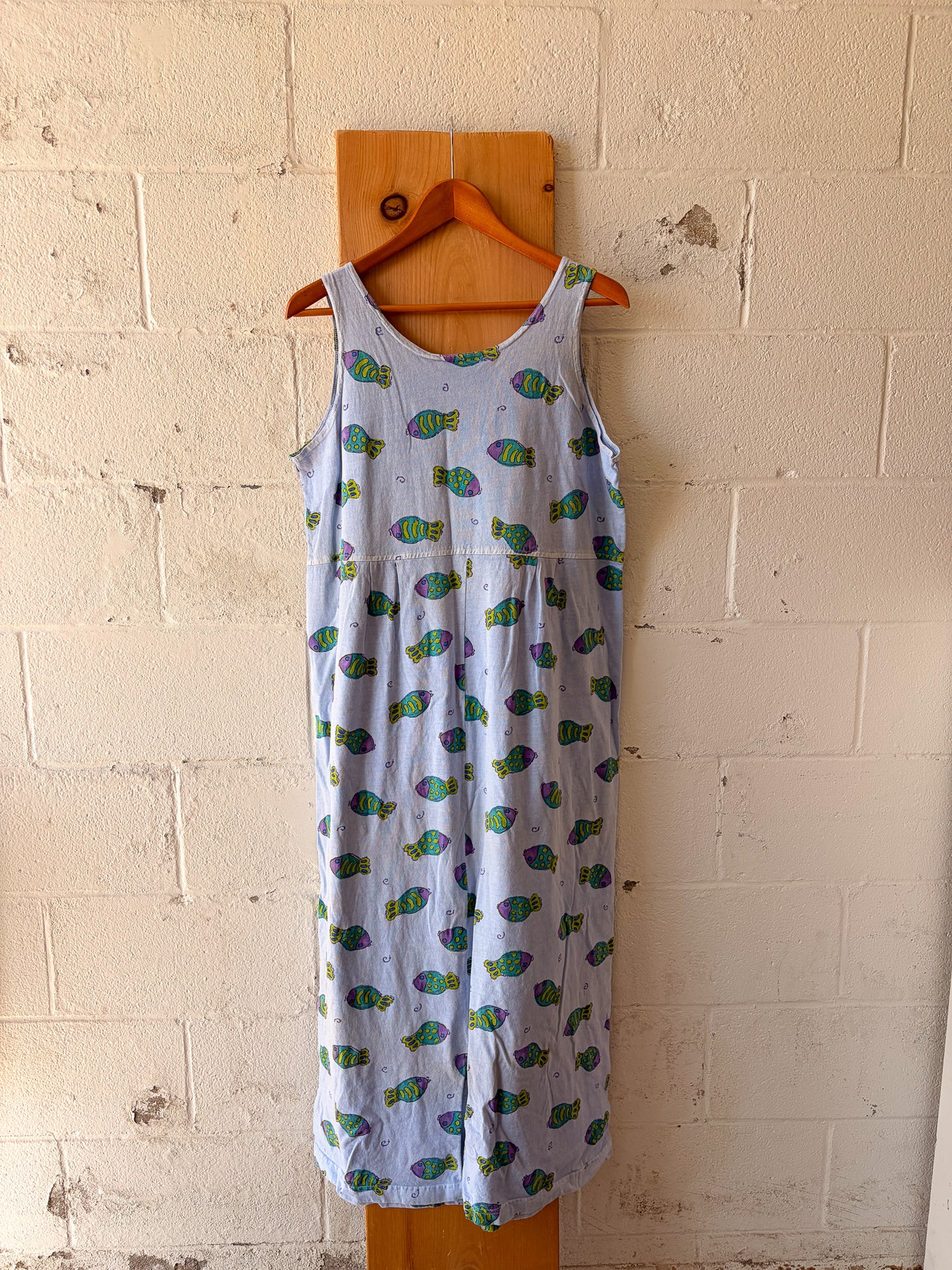 Deadstock Fresh Produce Fish Dress : XL