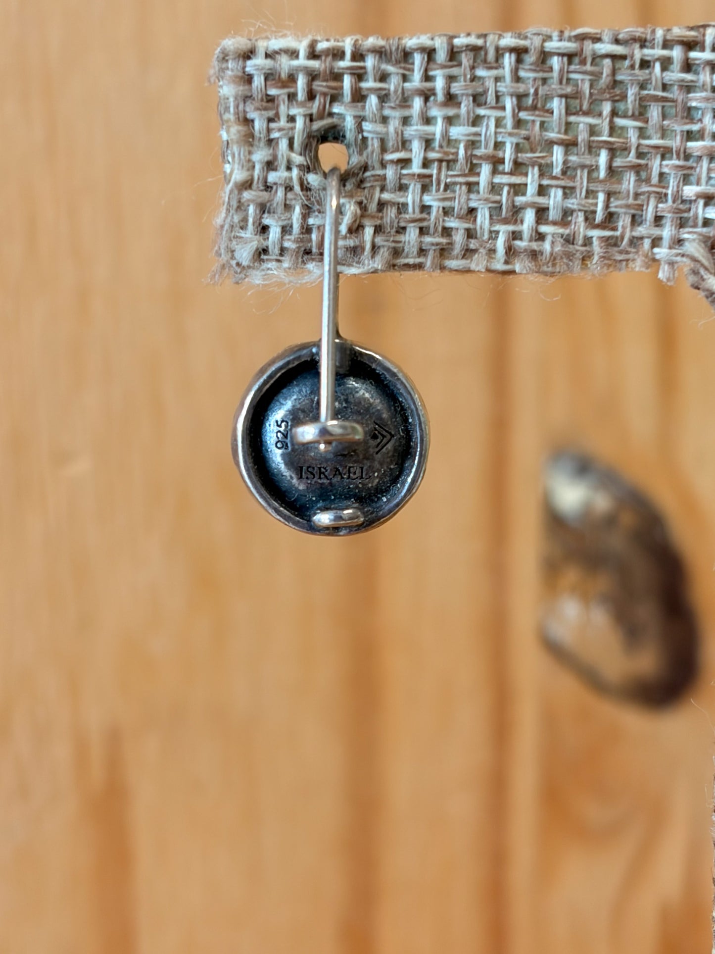 925 Sterling Pearl Inlay Earrings