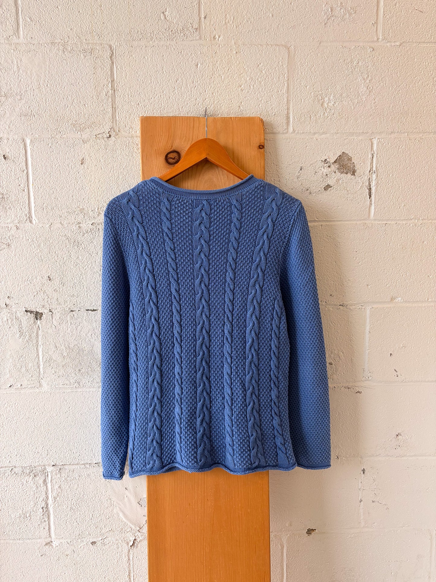 Blue Knit Sweater : M