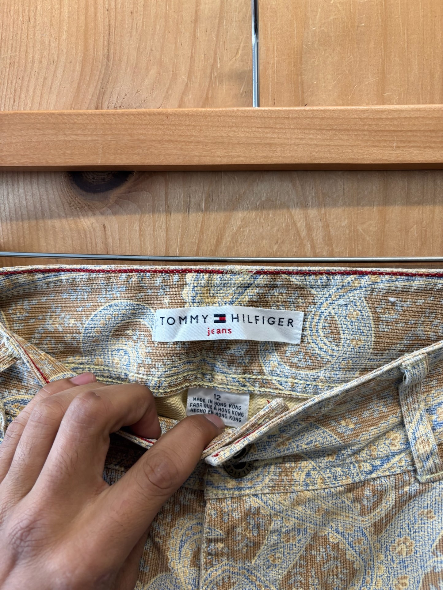 Vtg Paisley Tommy Hilfiger Pants : 12