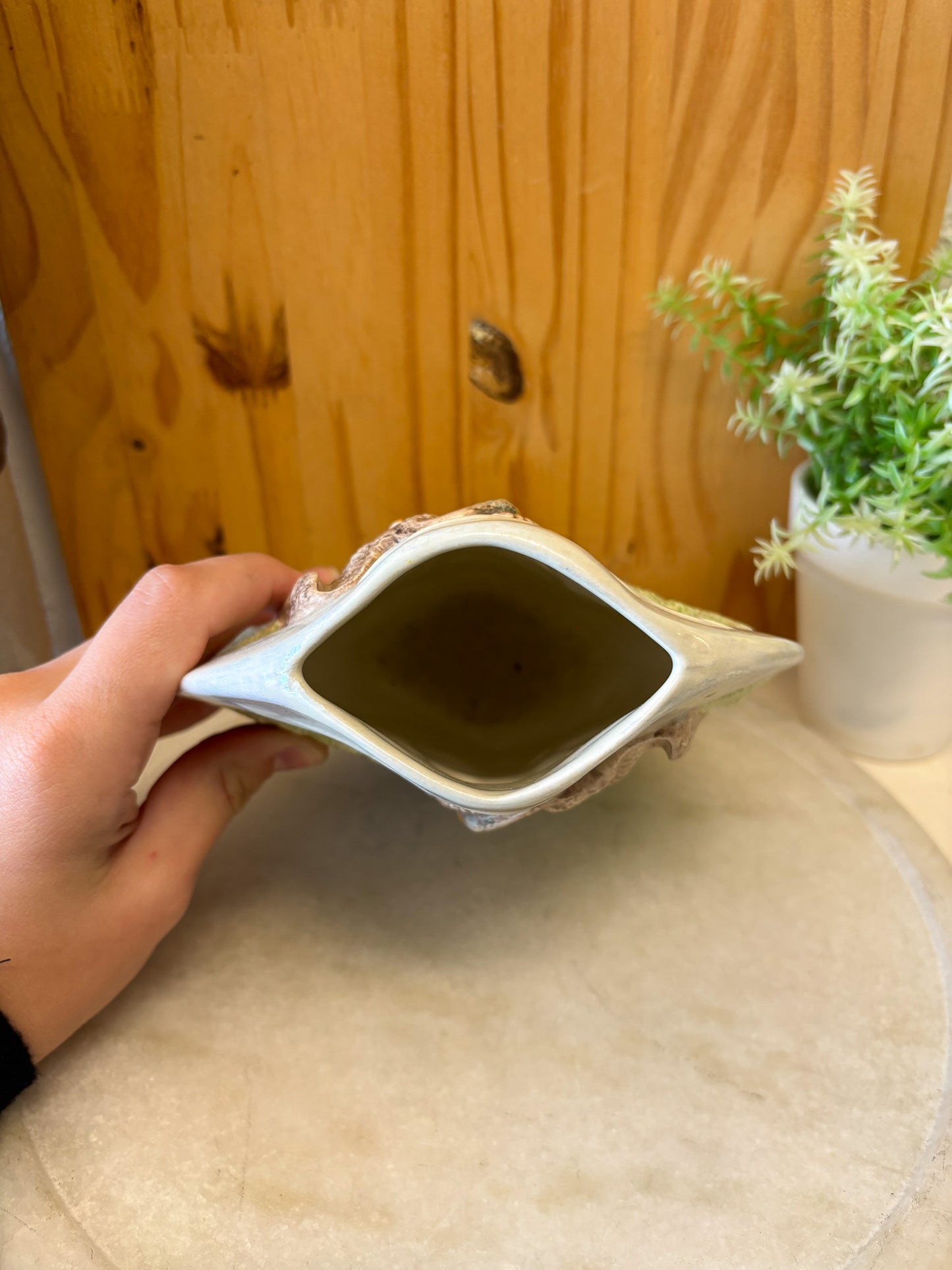 Vtg Duck Scene Vase (Local Pick Up Only)