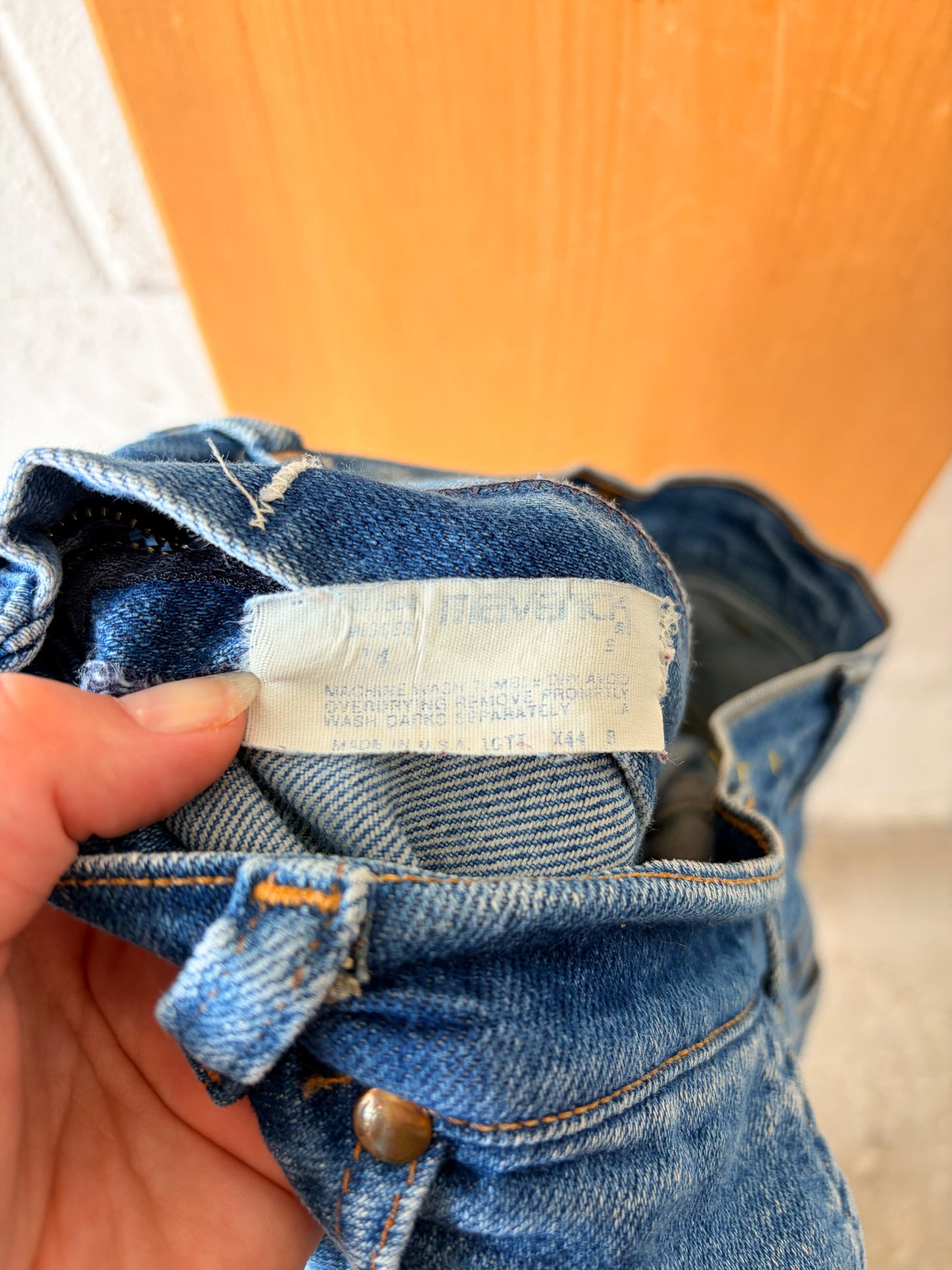 Vtg Maverick Jeans : Misses 14