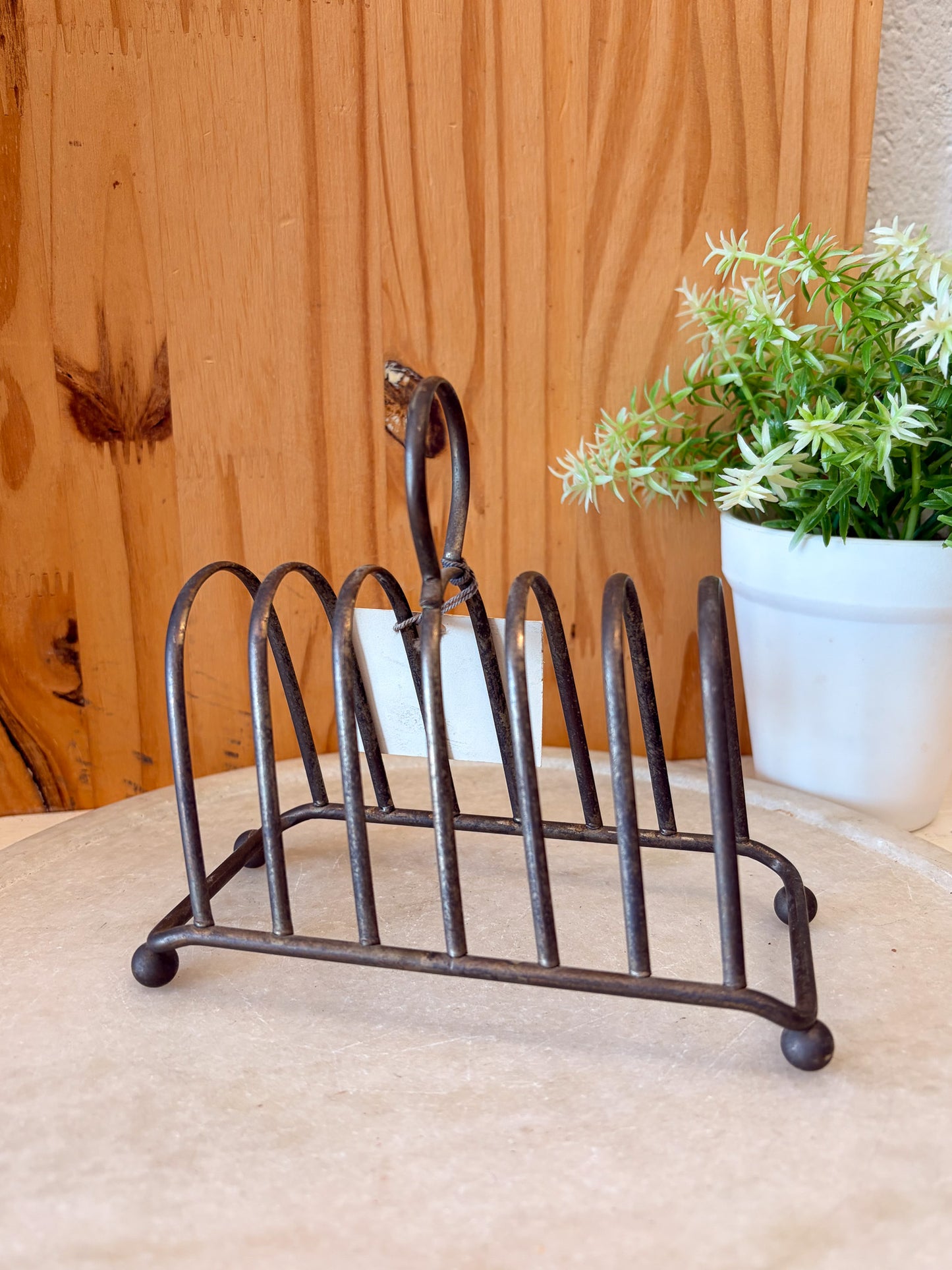 Vtg Toast Rack / Mail Holder