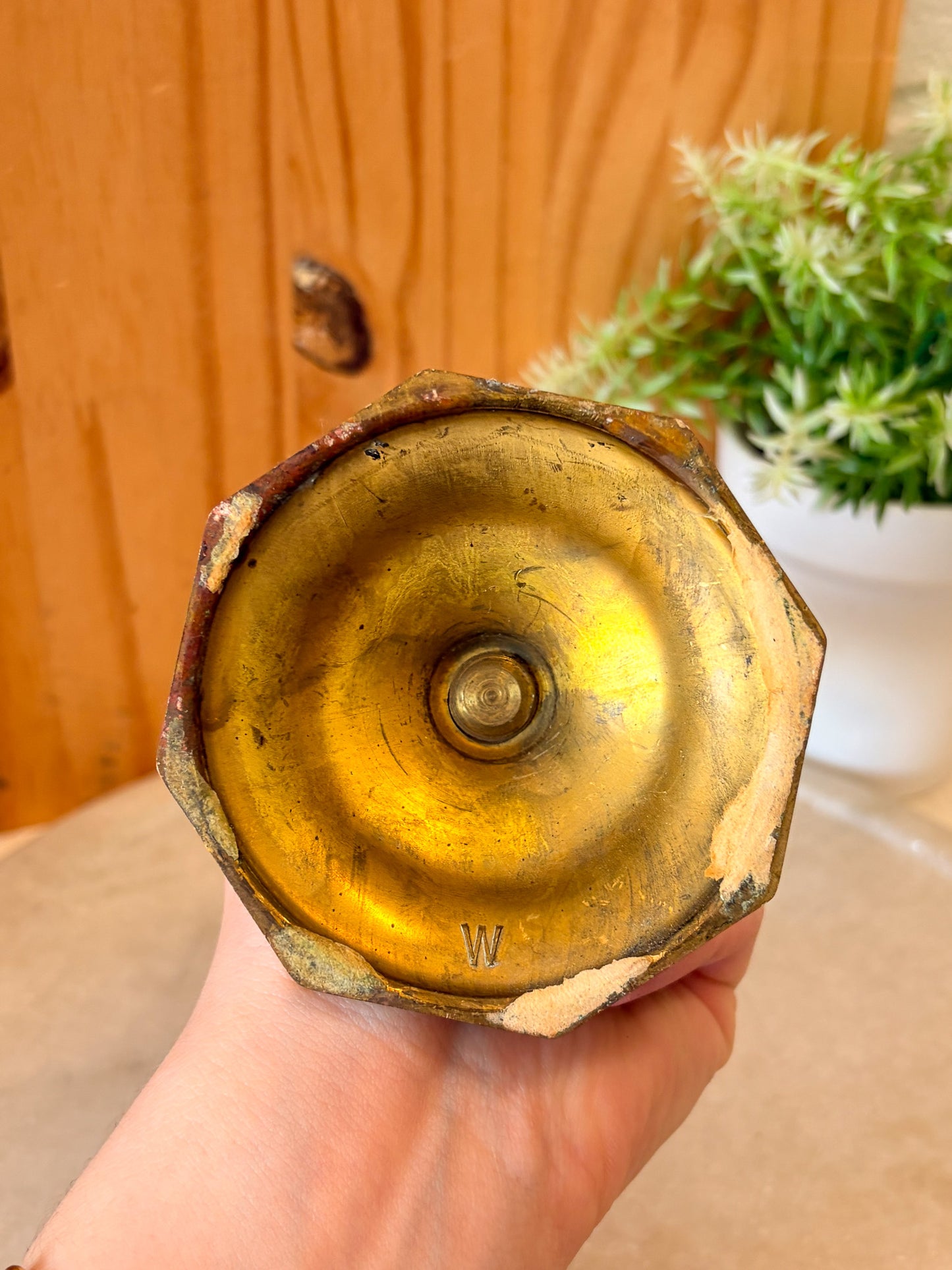 Vtg Candlestick Holder