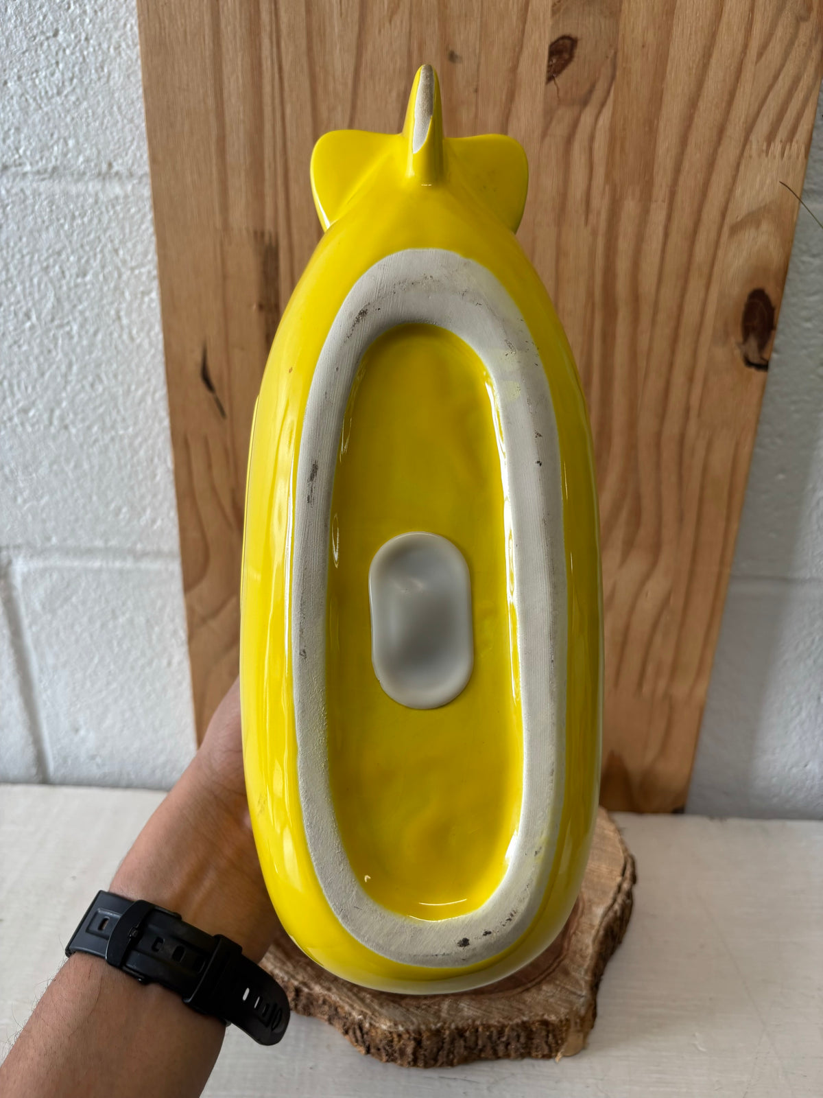 Ceramic Yellow Submarine Piggy Bank (Local Pickup Only)