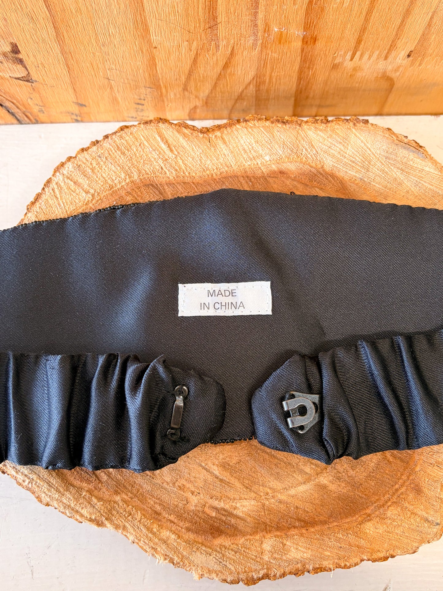 Beaded Black Belt