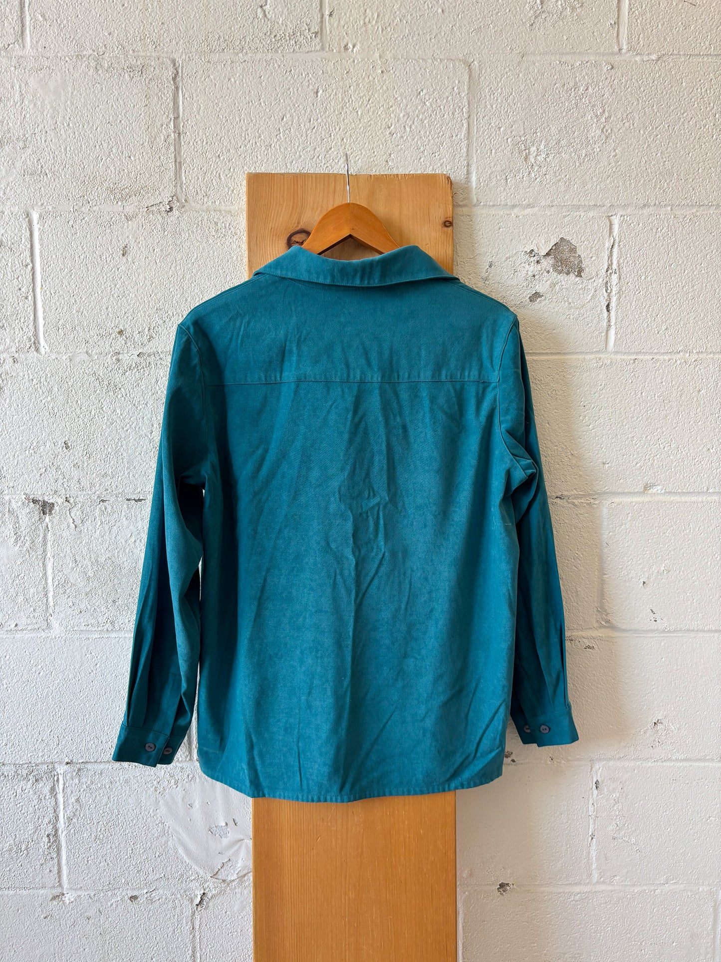 Turquoise Button Up : 10
