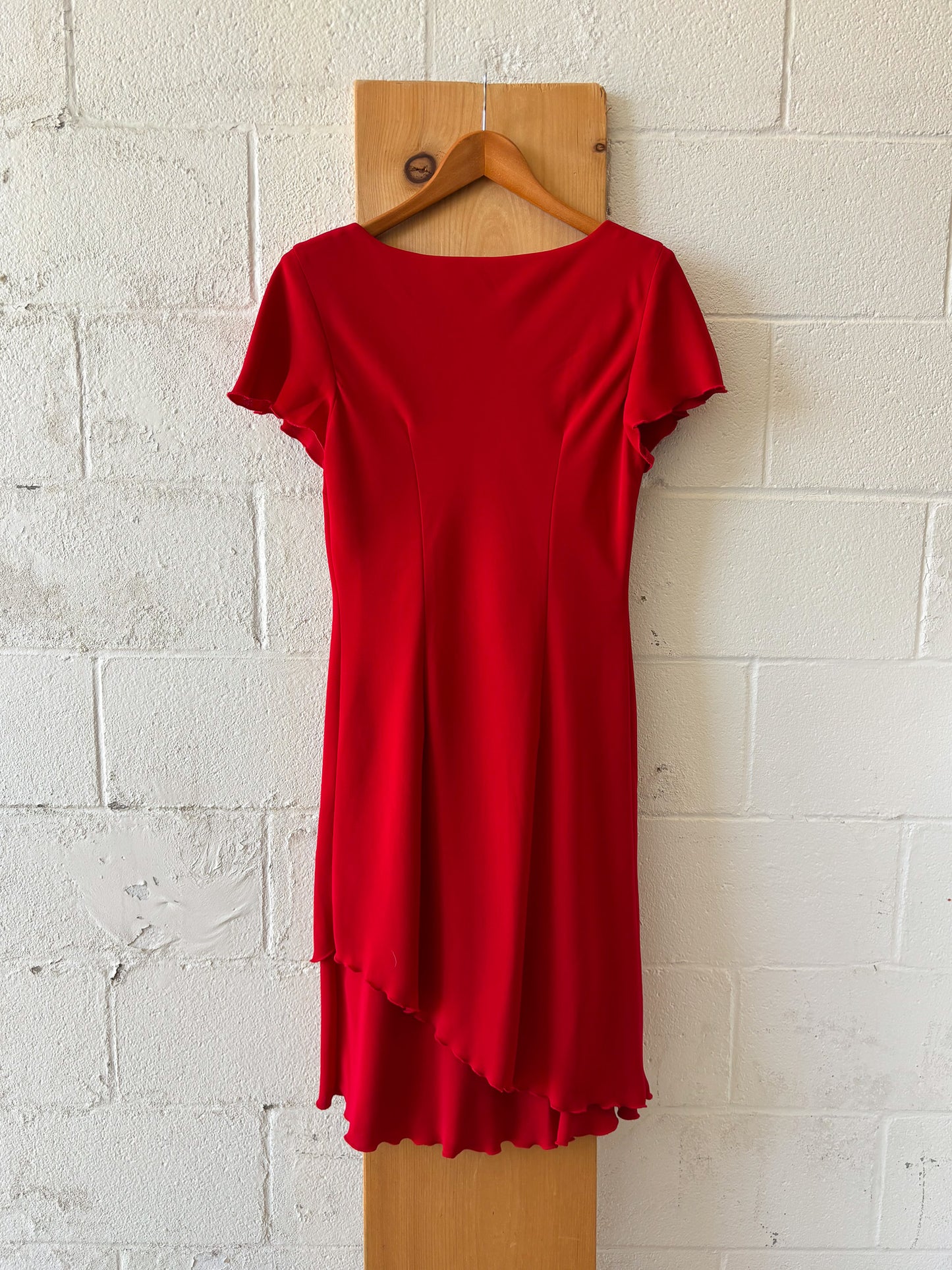 Vtg Red Dress : 12