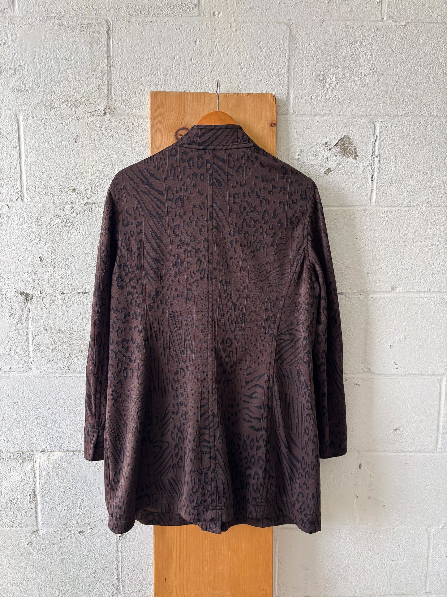 Animal Print Jacket : XL