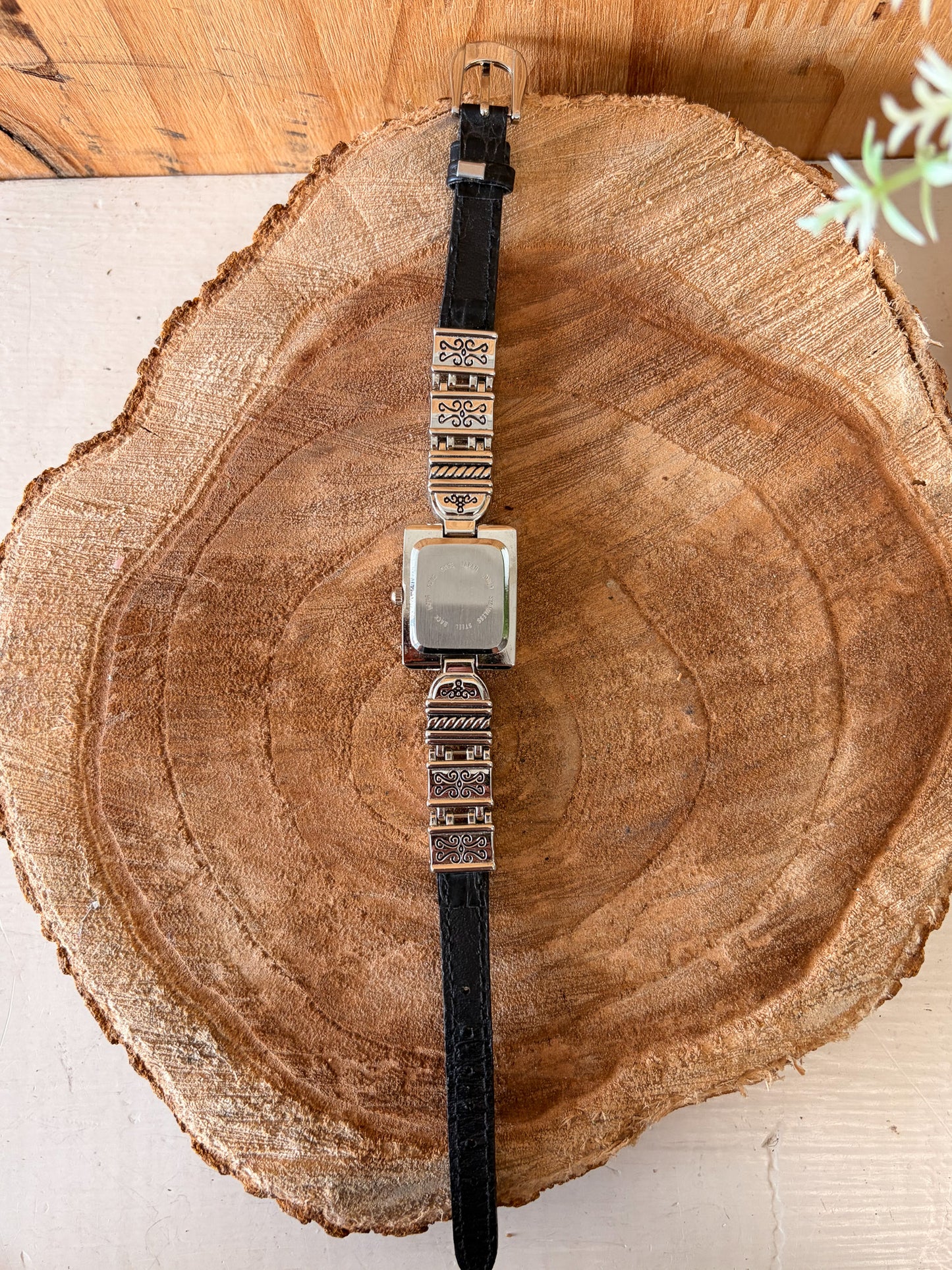 Black & Silver Tone Watch (Untested)