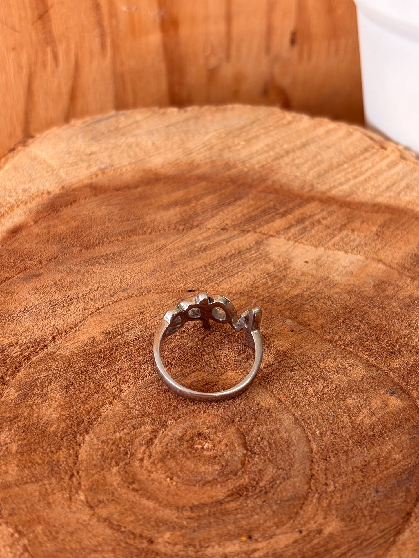 Stainless Steel Hope Ring : Size 8