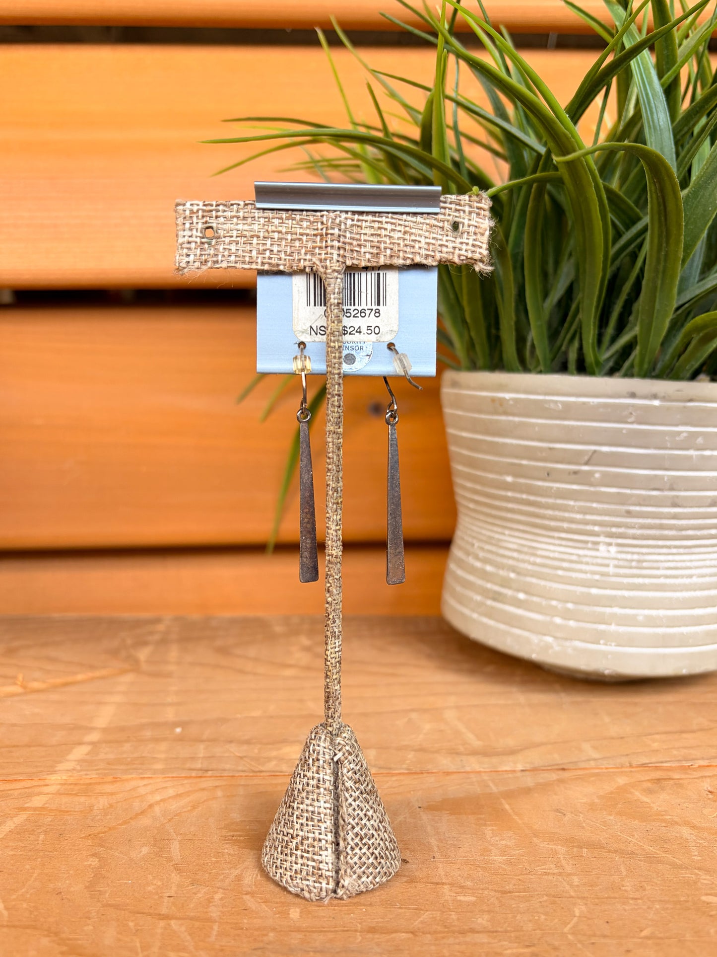 Express Silver Dangle Earrings