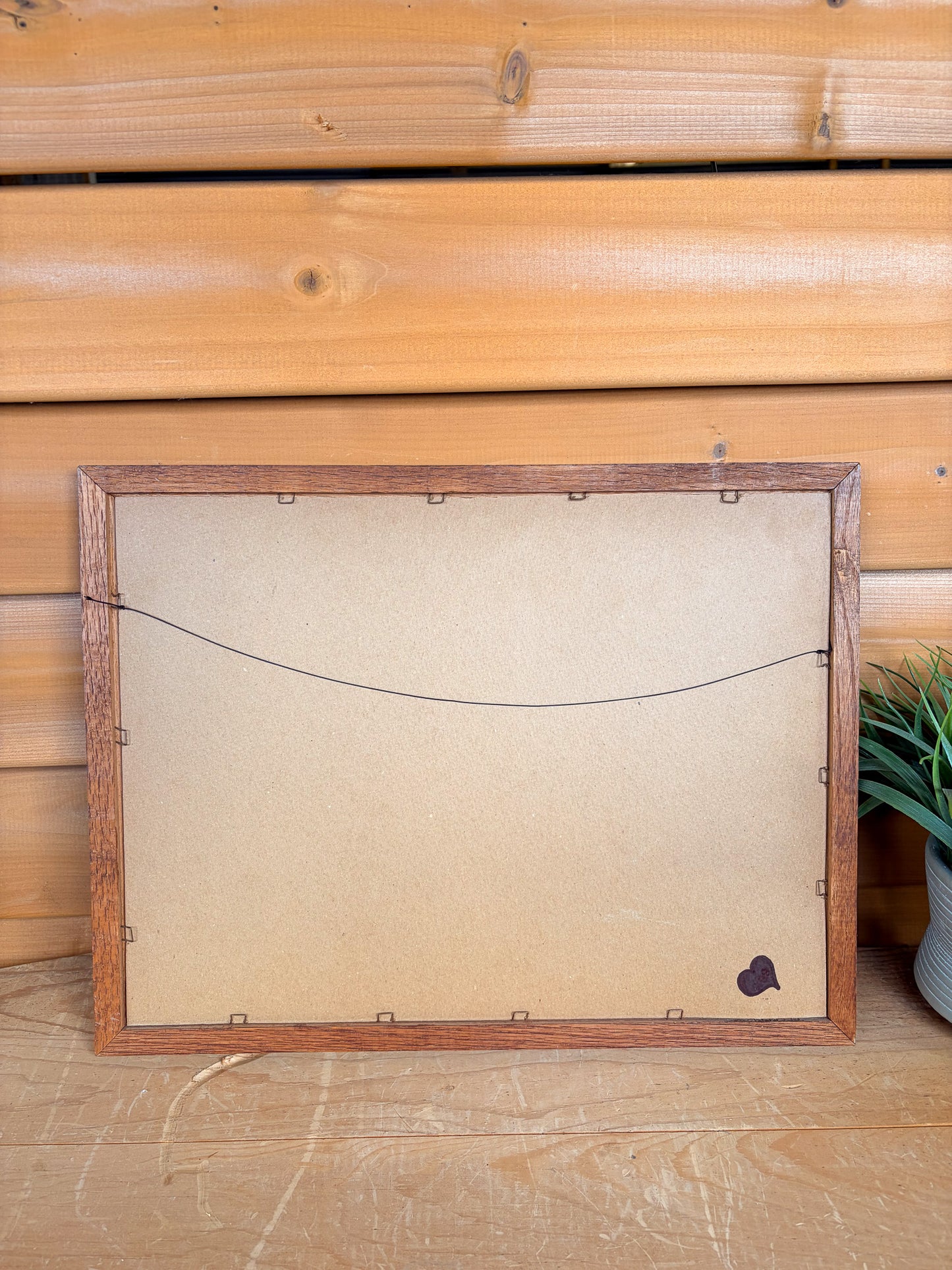 Vtg Framed Scenic Print (Local Pick Up Only)