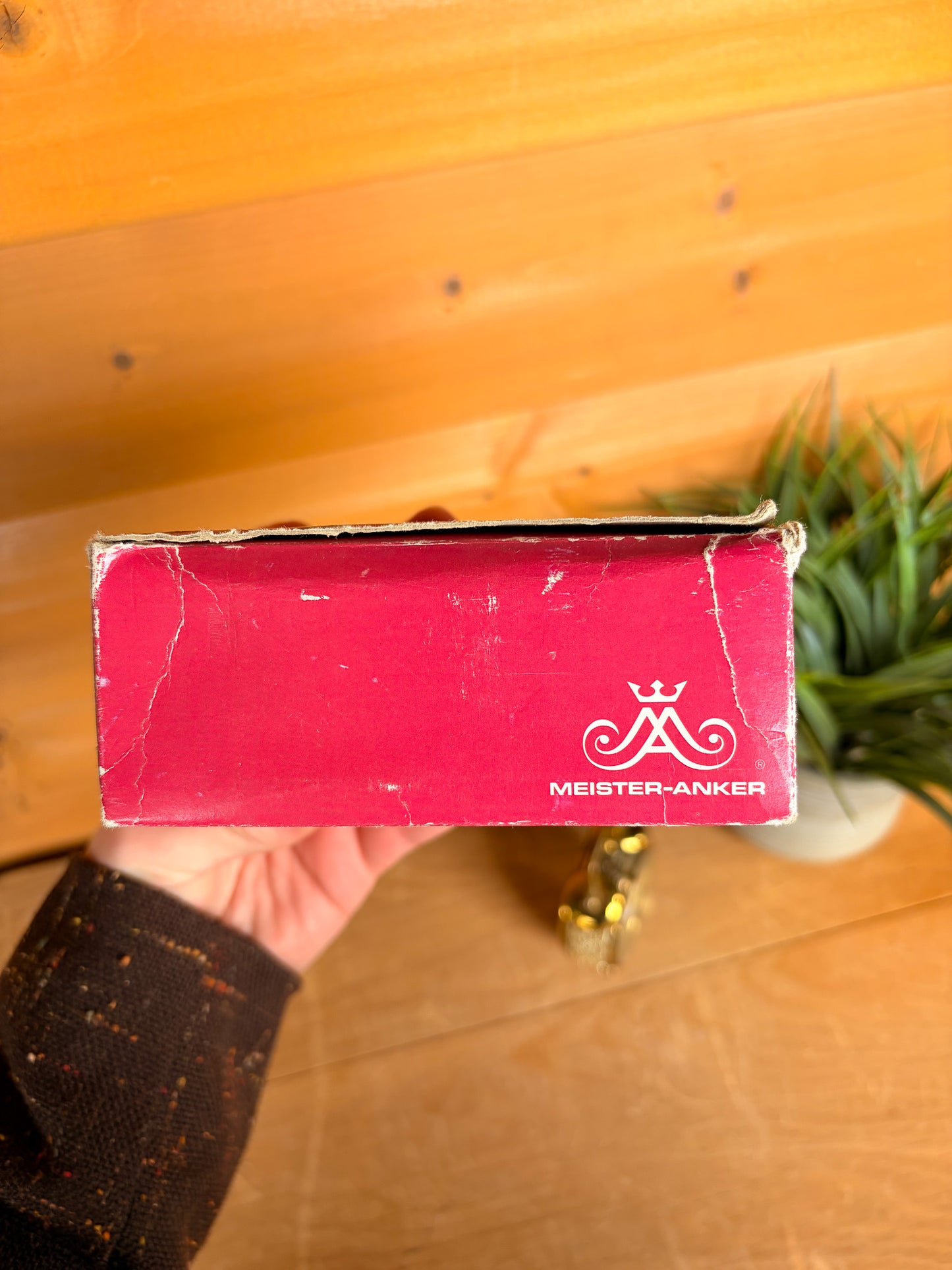 Vtg Brass Meister-Anker German Alarm Clock (Local Pick Up Only) (Untested)