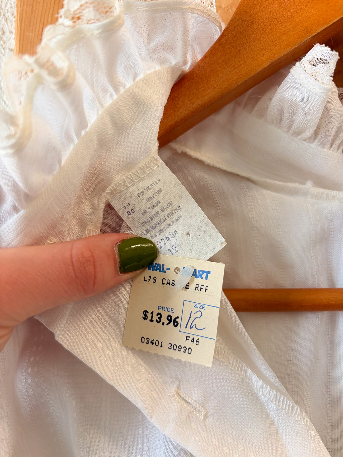 Deadstock High Neck Ruffle Top : M