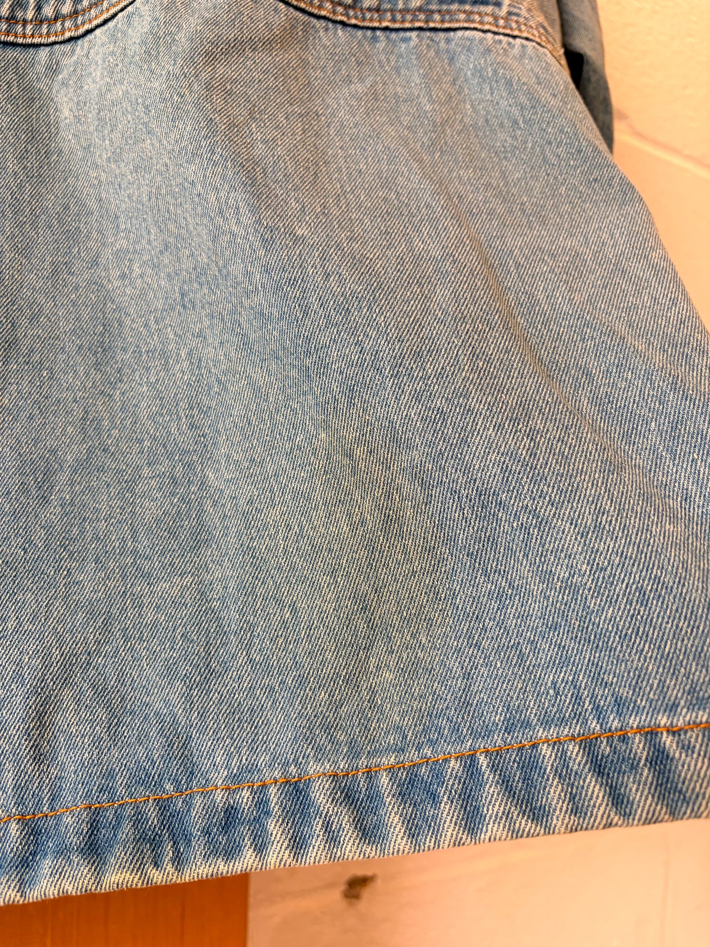 Vtg Denim Chore Jacket : M