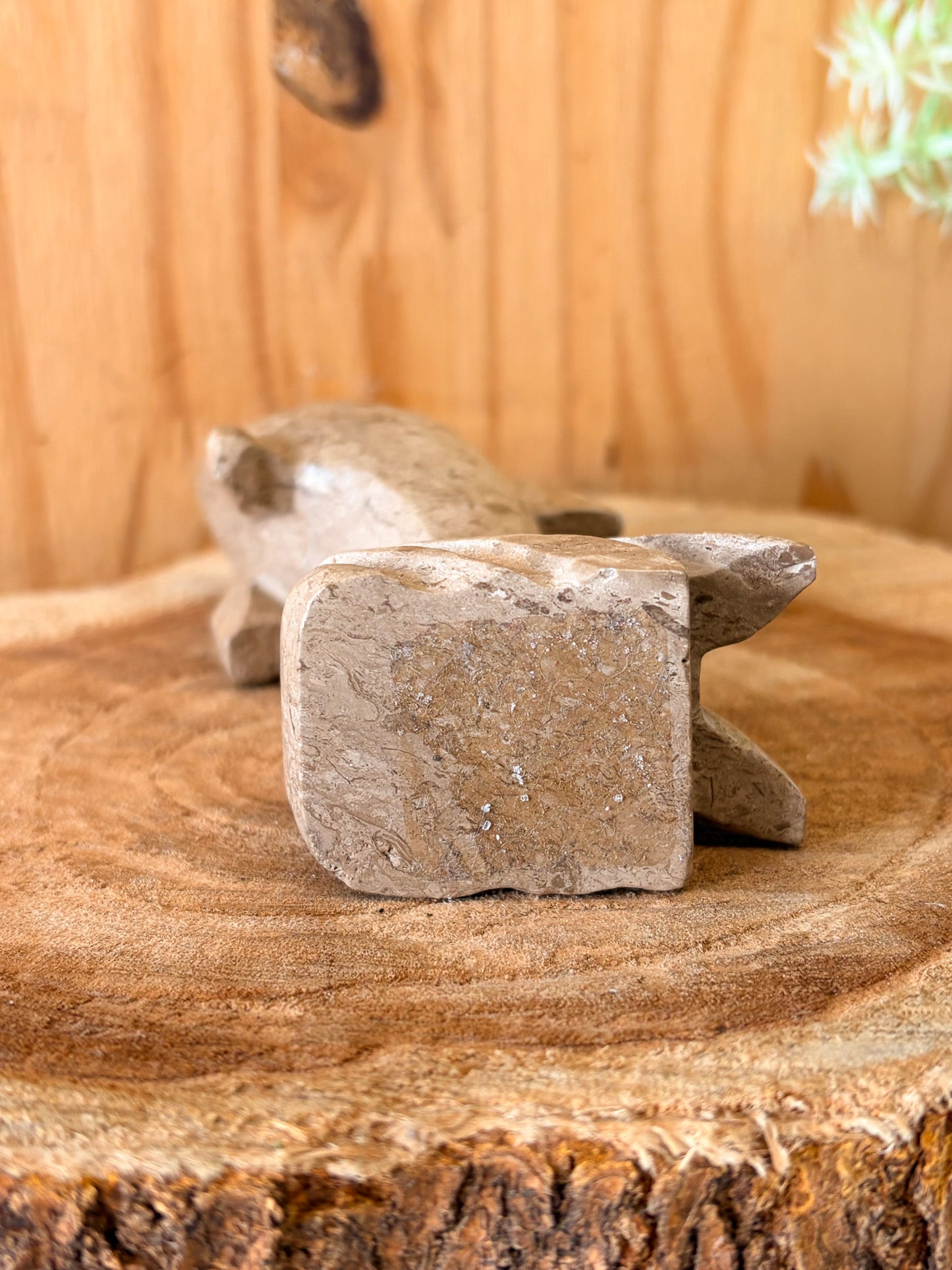 Stone Dolphin Figurine