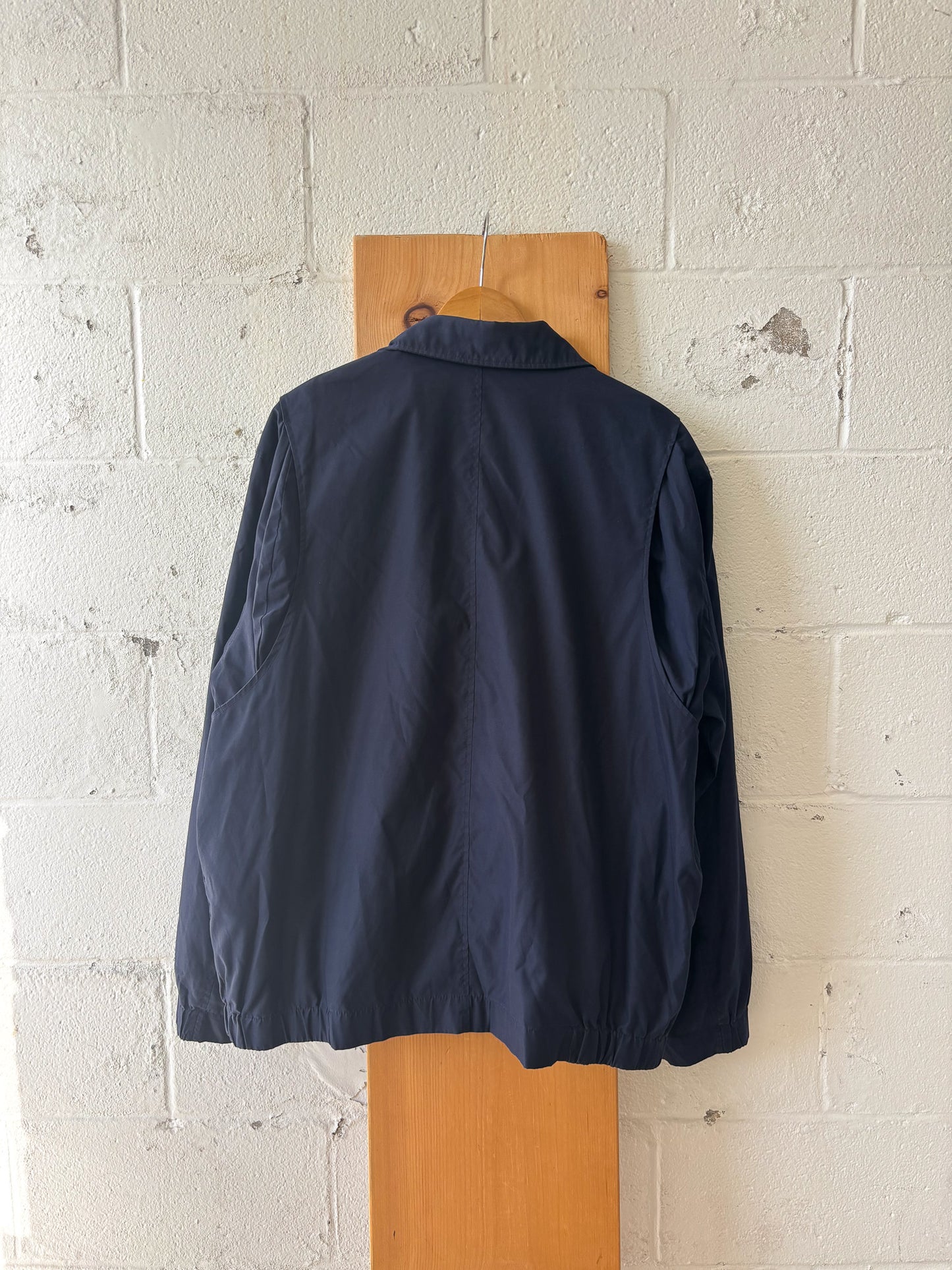 Navy Zip Up Jacket : XL