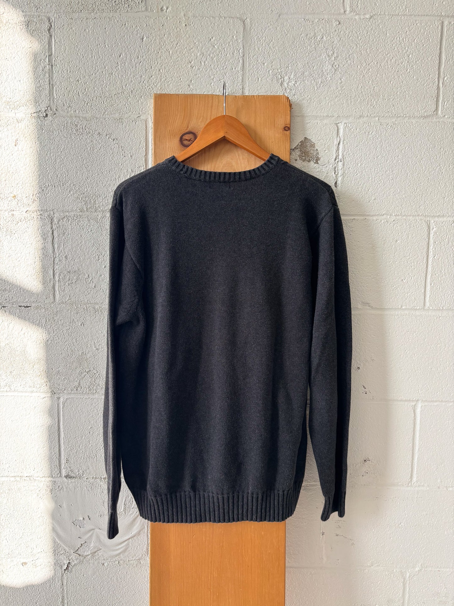 Dark Gray Knit Sweater : L