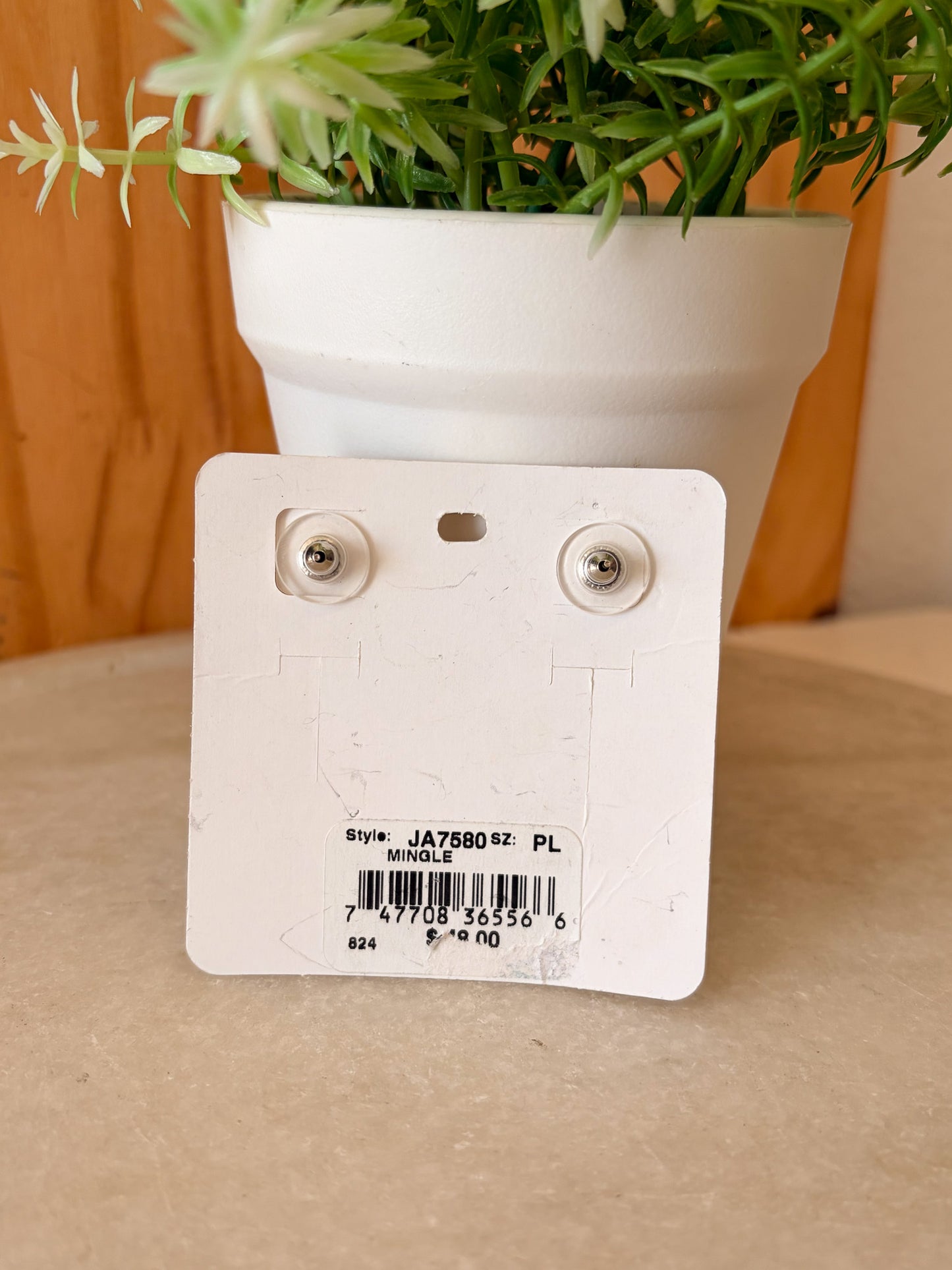 Brighton Mingle Adore Heart Earrings