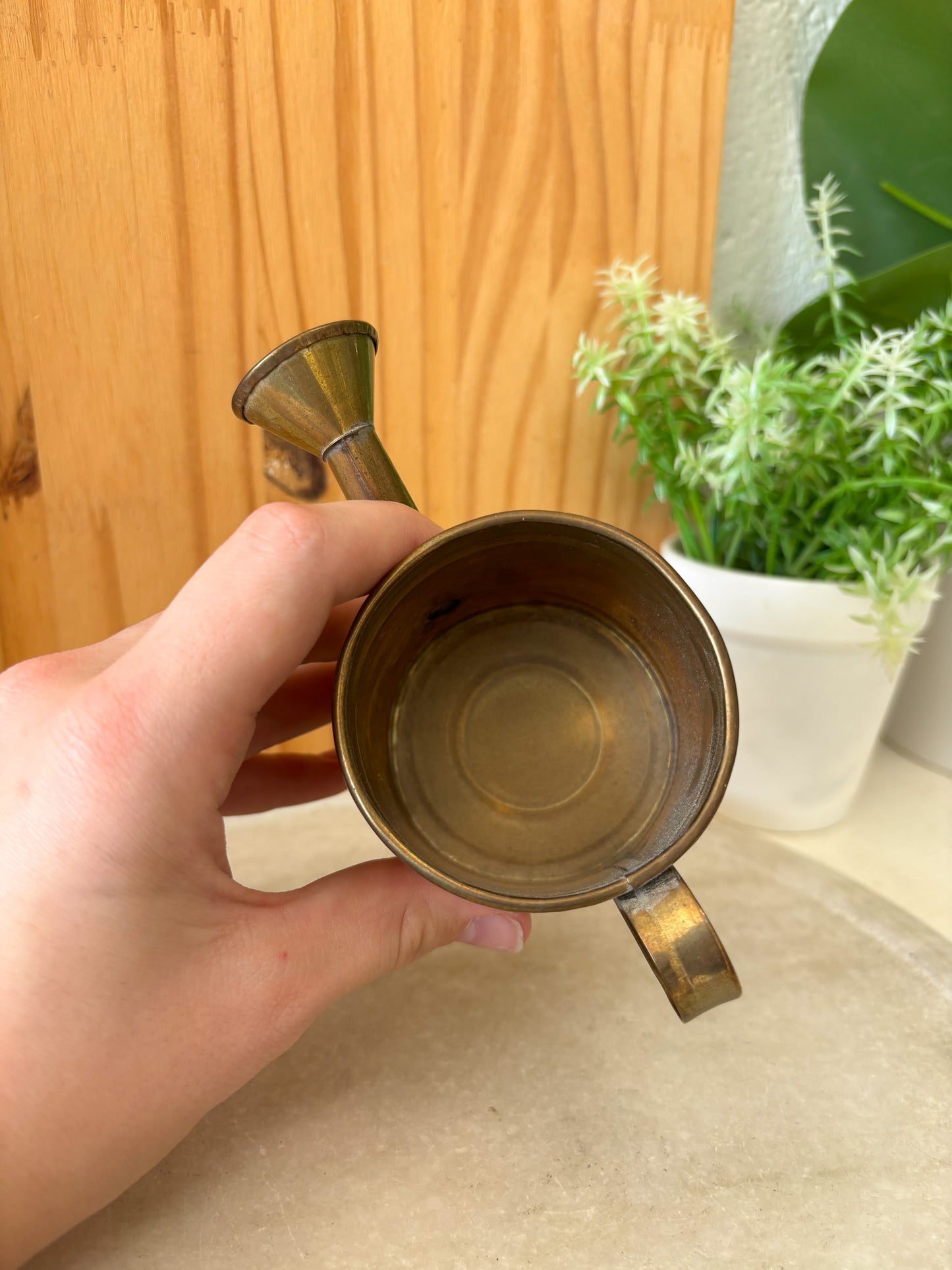Little Gold Tone Watering Can