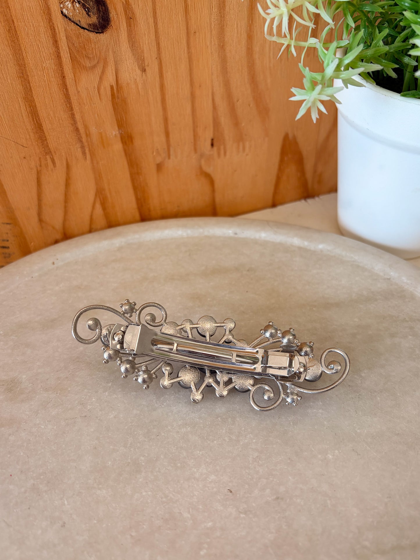 Beaded Hair Barrette