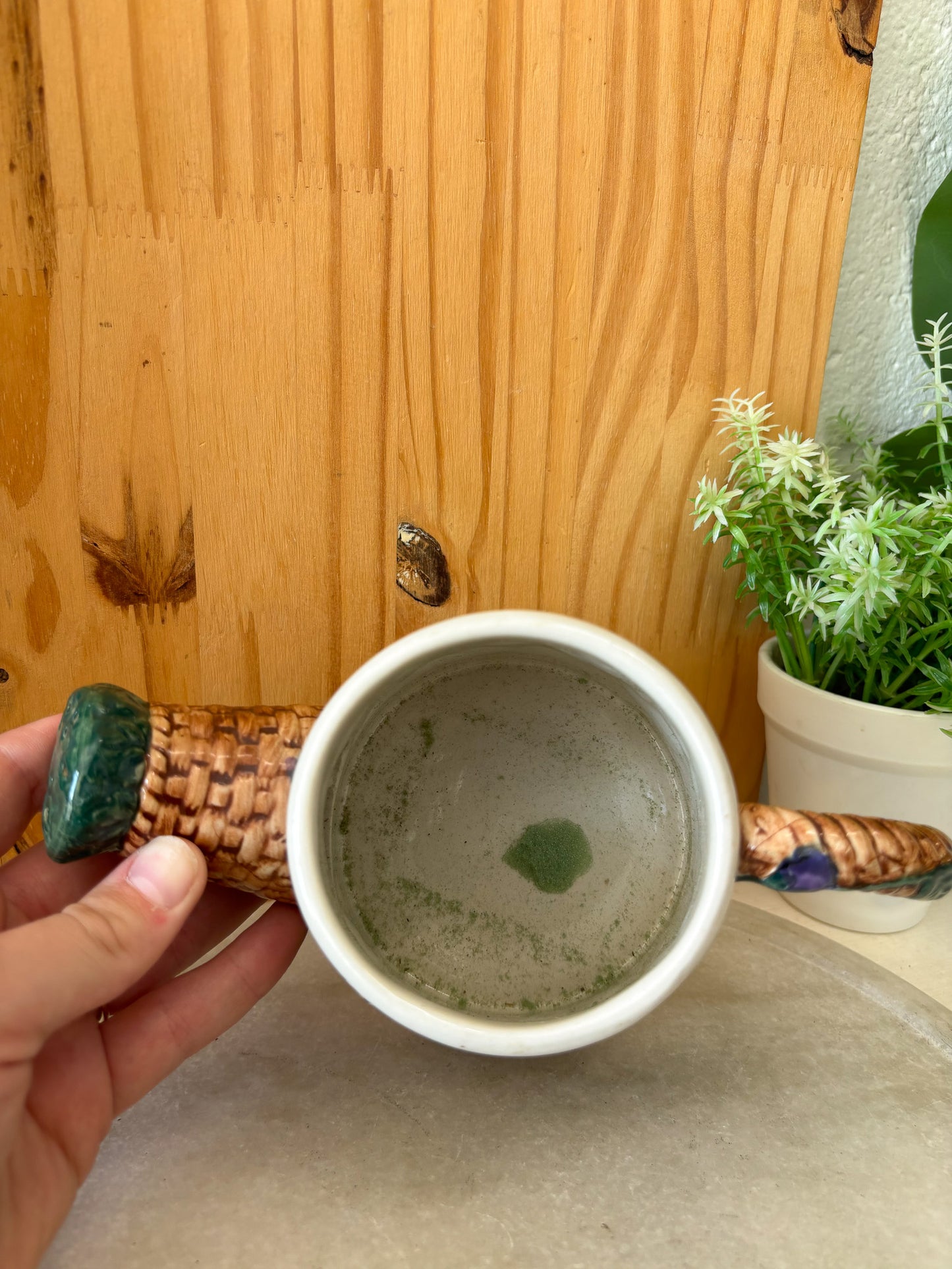 Floral Ceramic Watering Can (Local Pick Up Only)