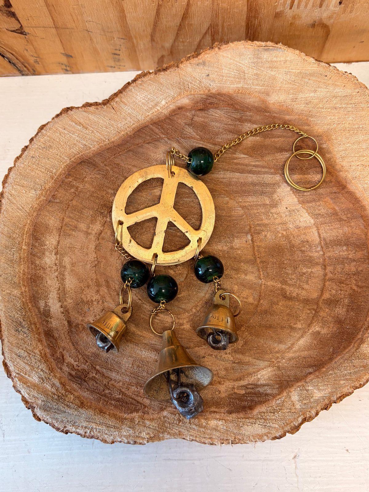 Little Peace Sign Wind Chime
