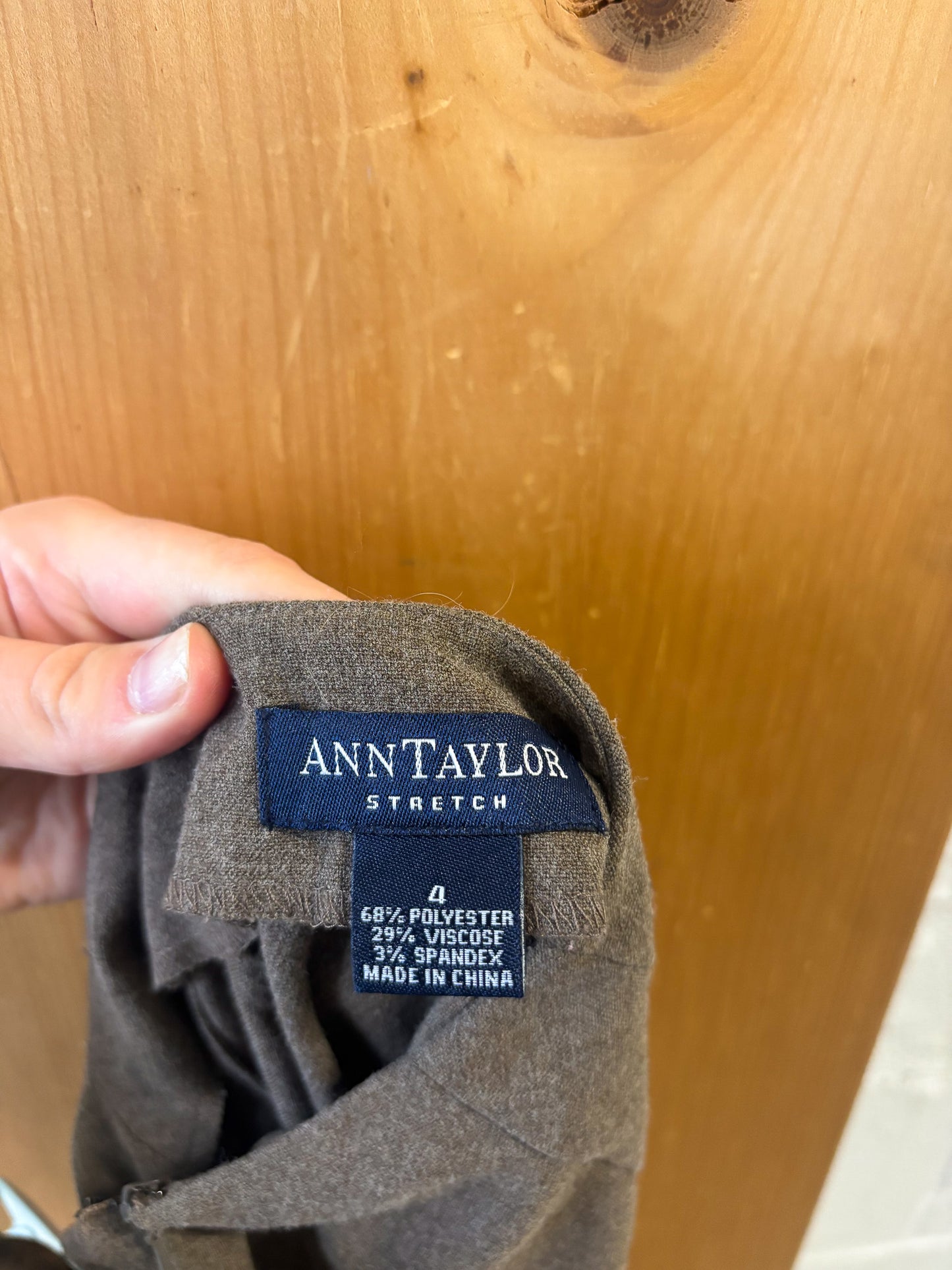 Vtg Brown Maxi Skirt : 4