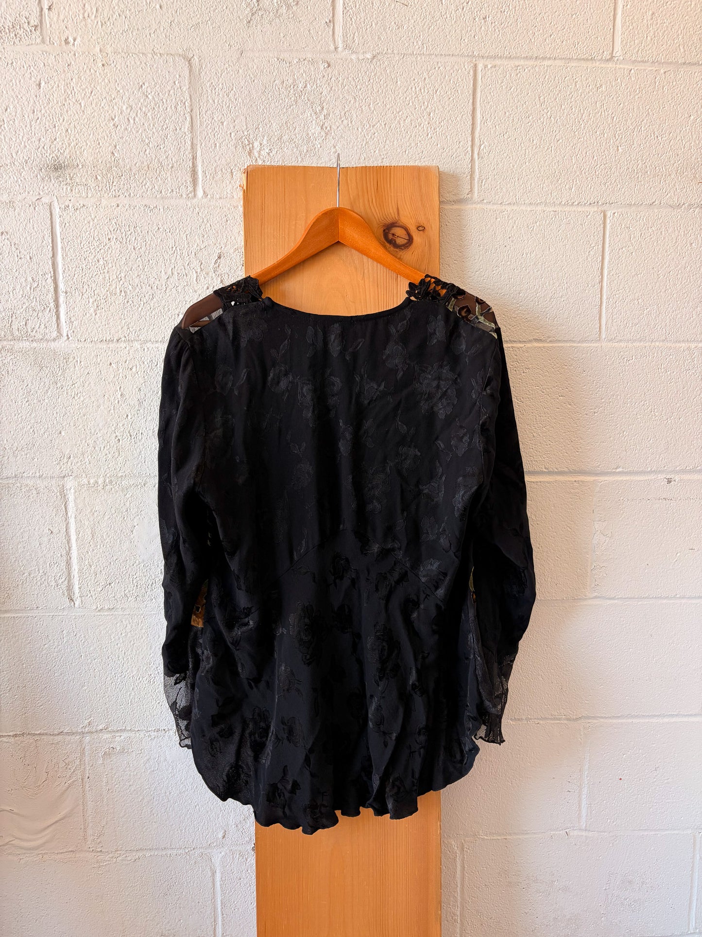 Spencer Alexis Velvet Burnout Kimono : L