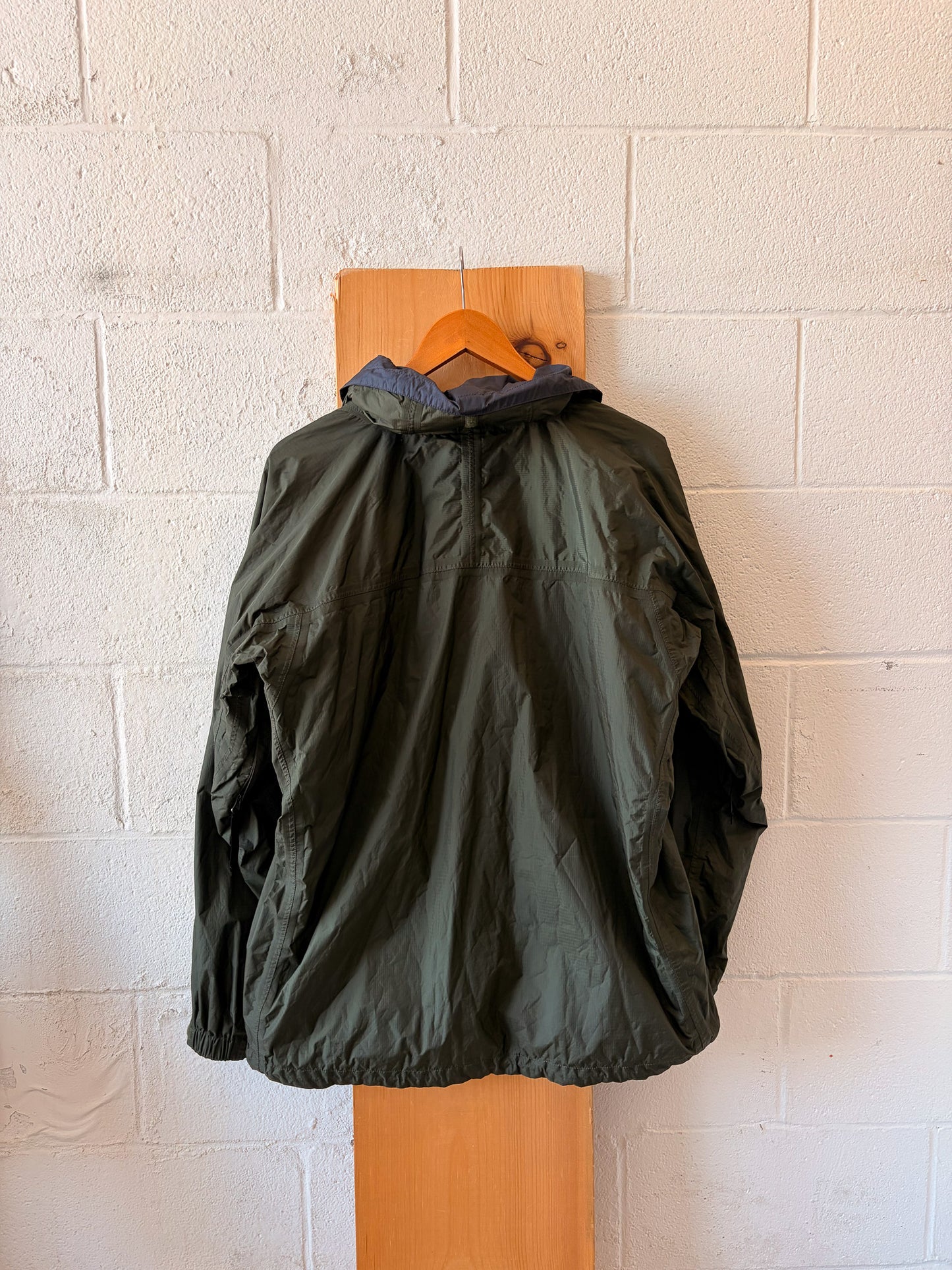 Marmot Dark Green Rain Jacket : L