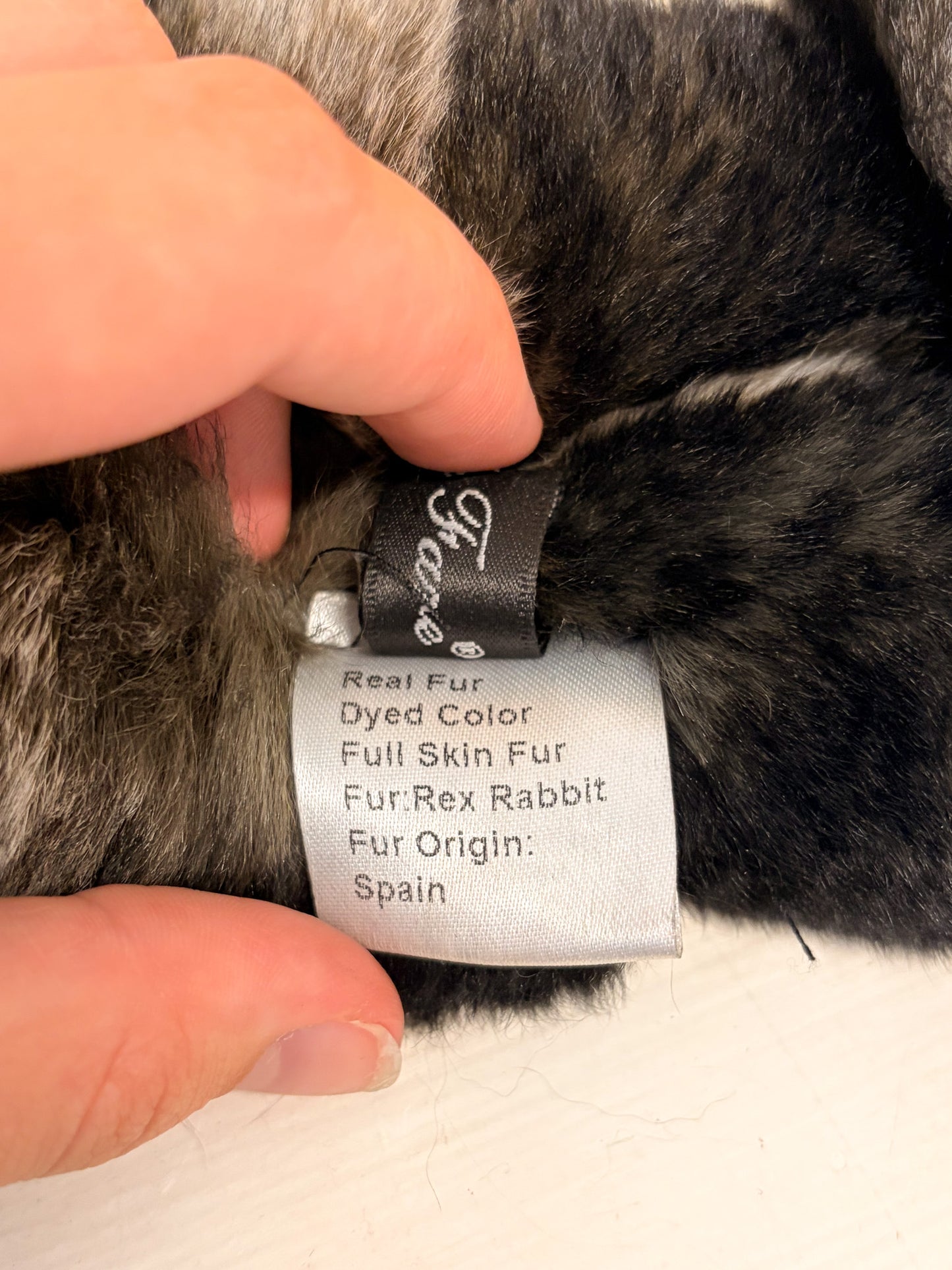 Rabbit Fur Scarf