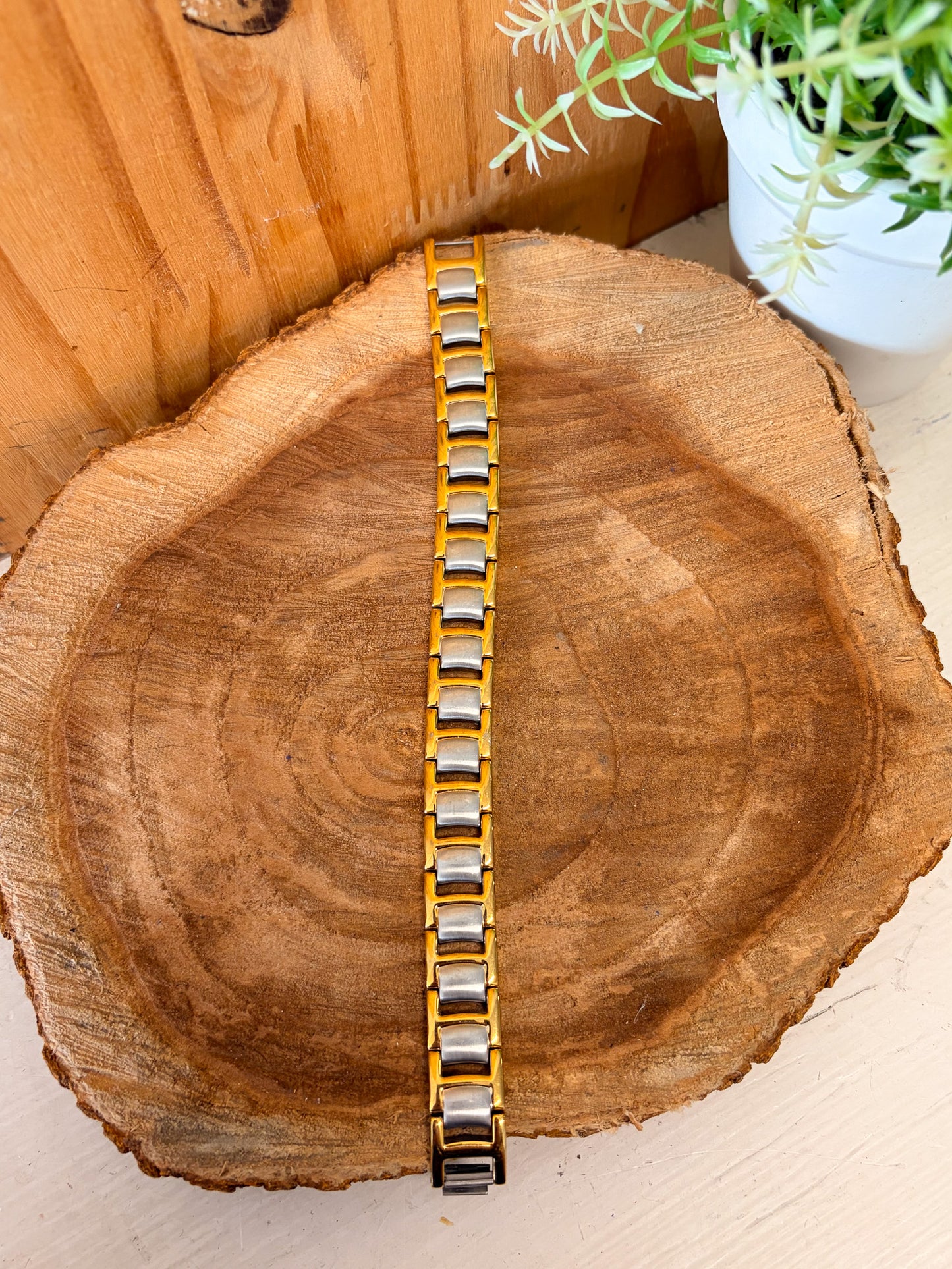 Gold & Silver Tone Bracelet