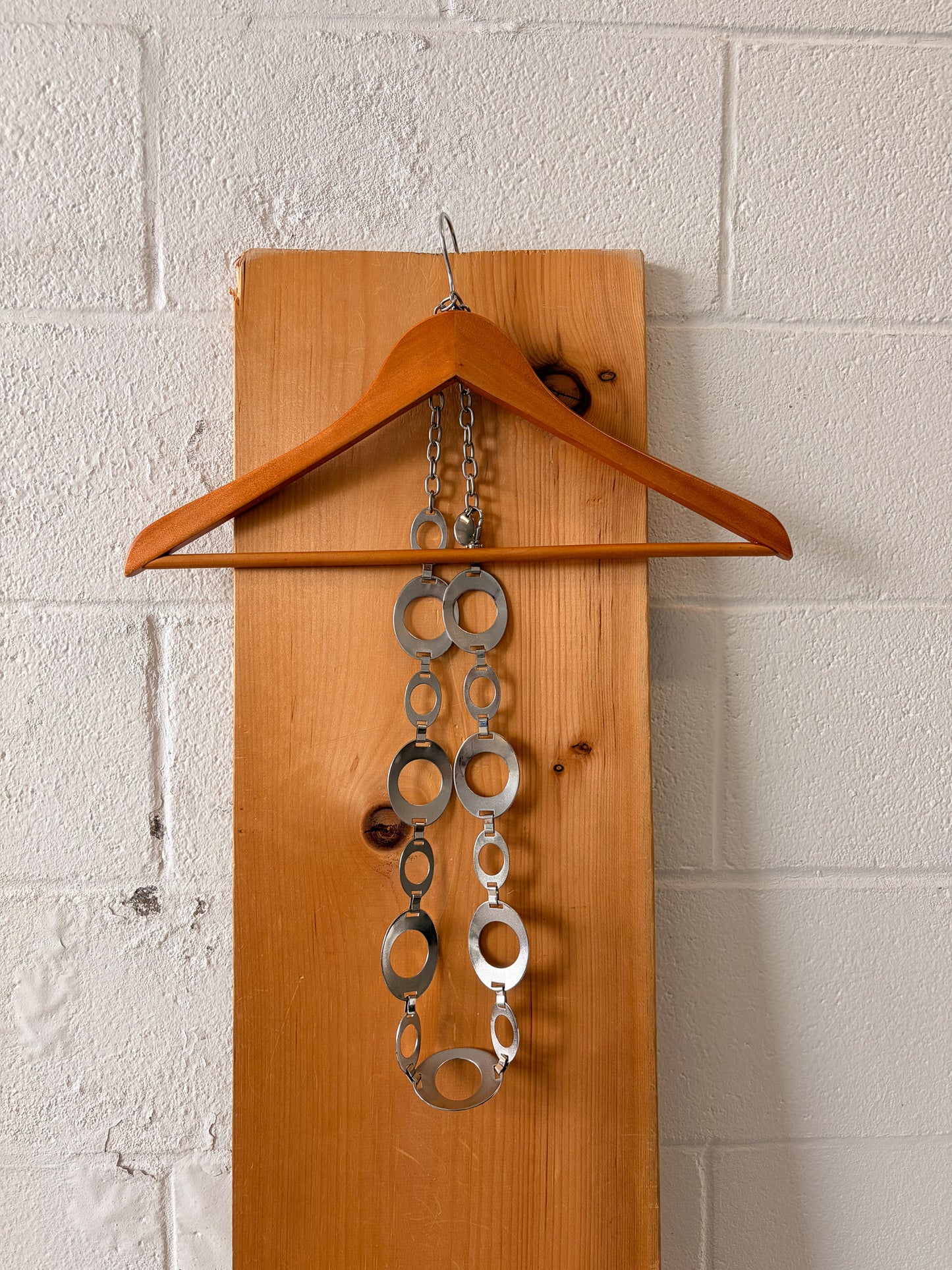 Silver Tone Chain Link Belt