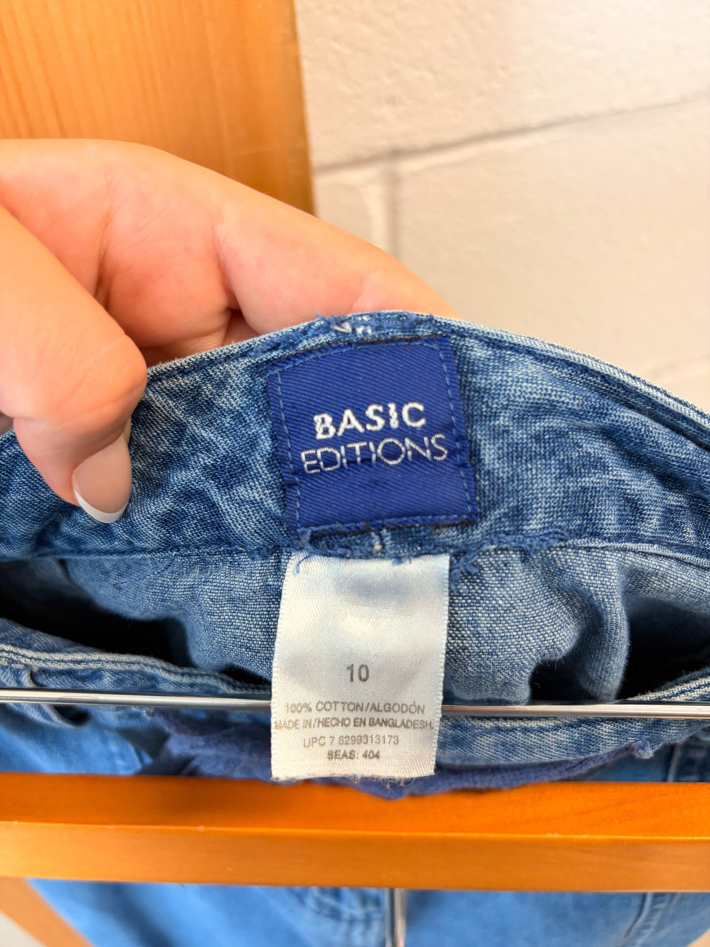 Denim Midi Skirt : 10