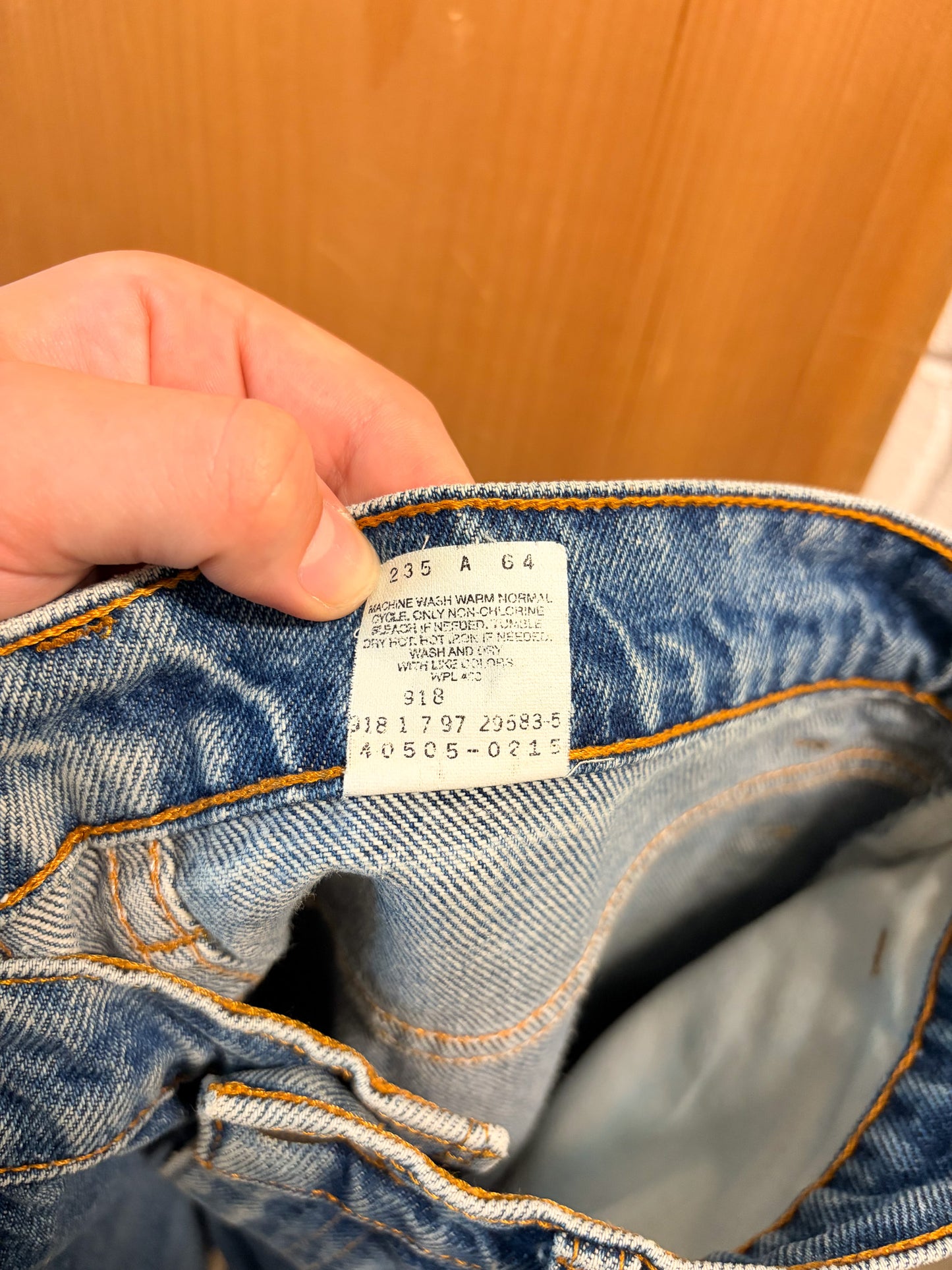'97 Orange Tab Levi's 505 Jeans : 32x32