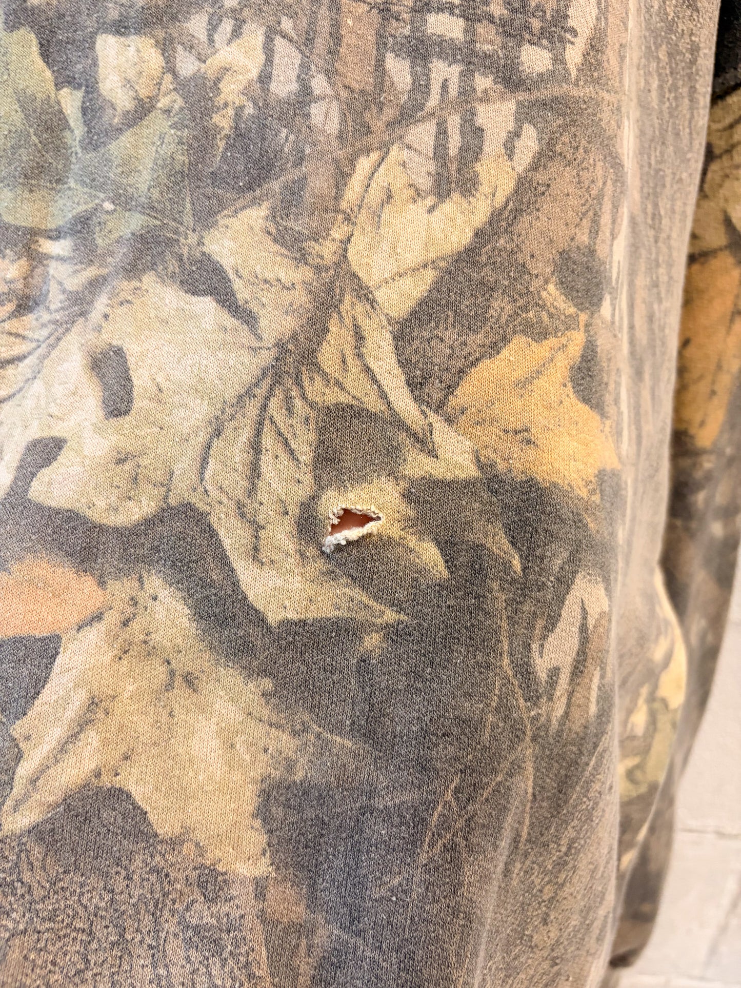 Vtg Camo Crewneck : 2X