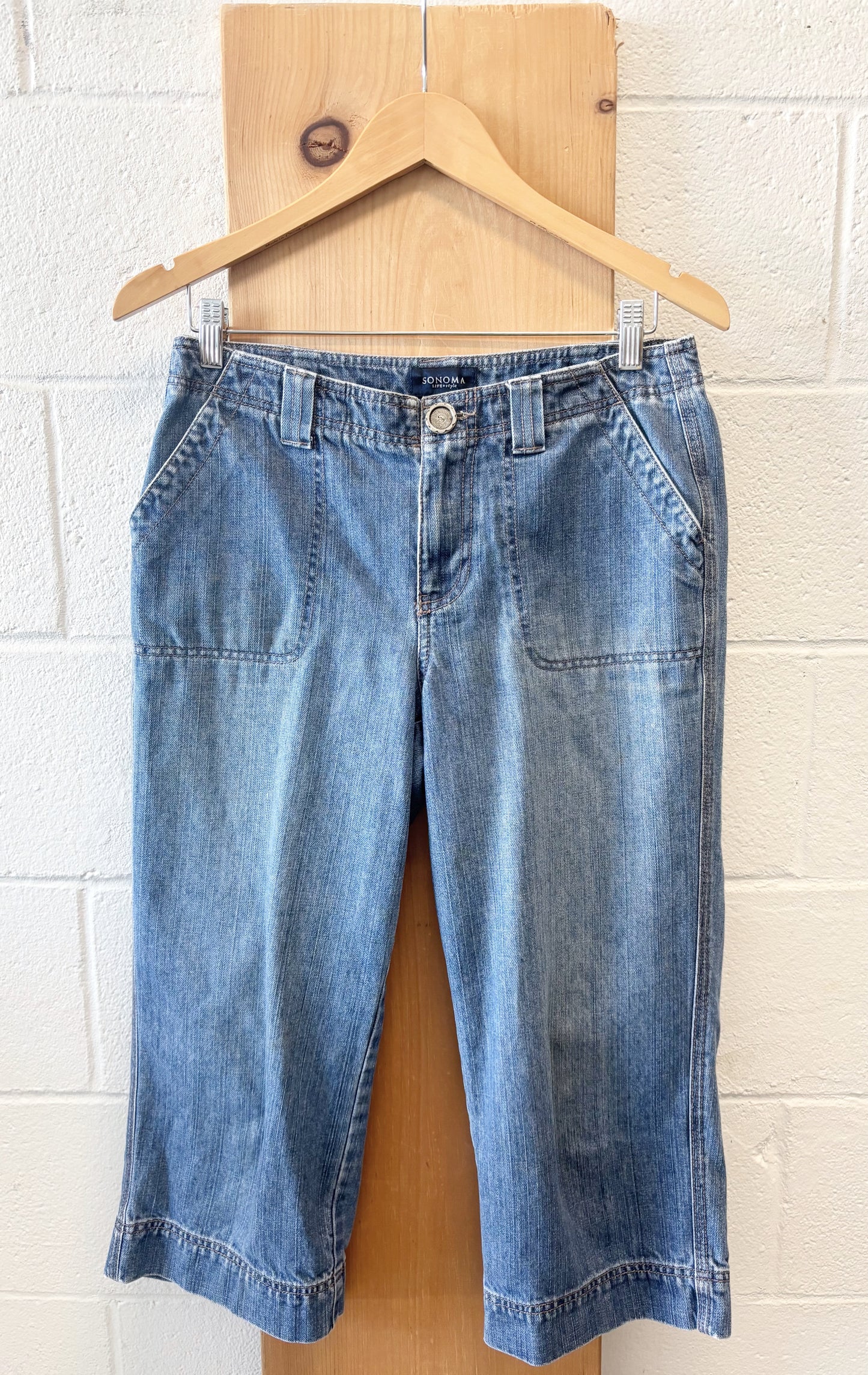 Vtg Denim Capris : 8