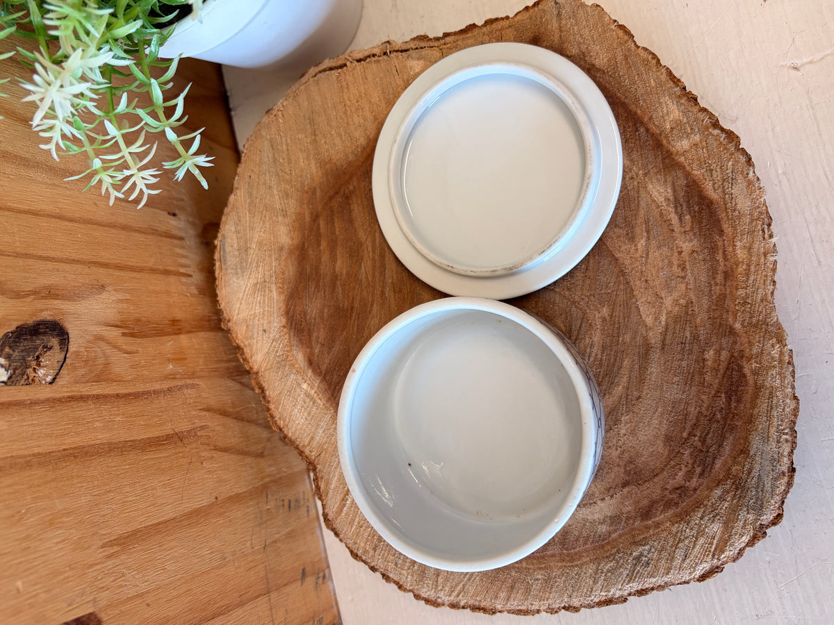 Little Blue & White Trinket Dish (Local Pick Up Only)