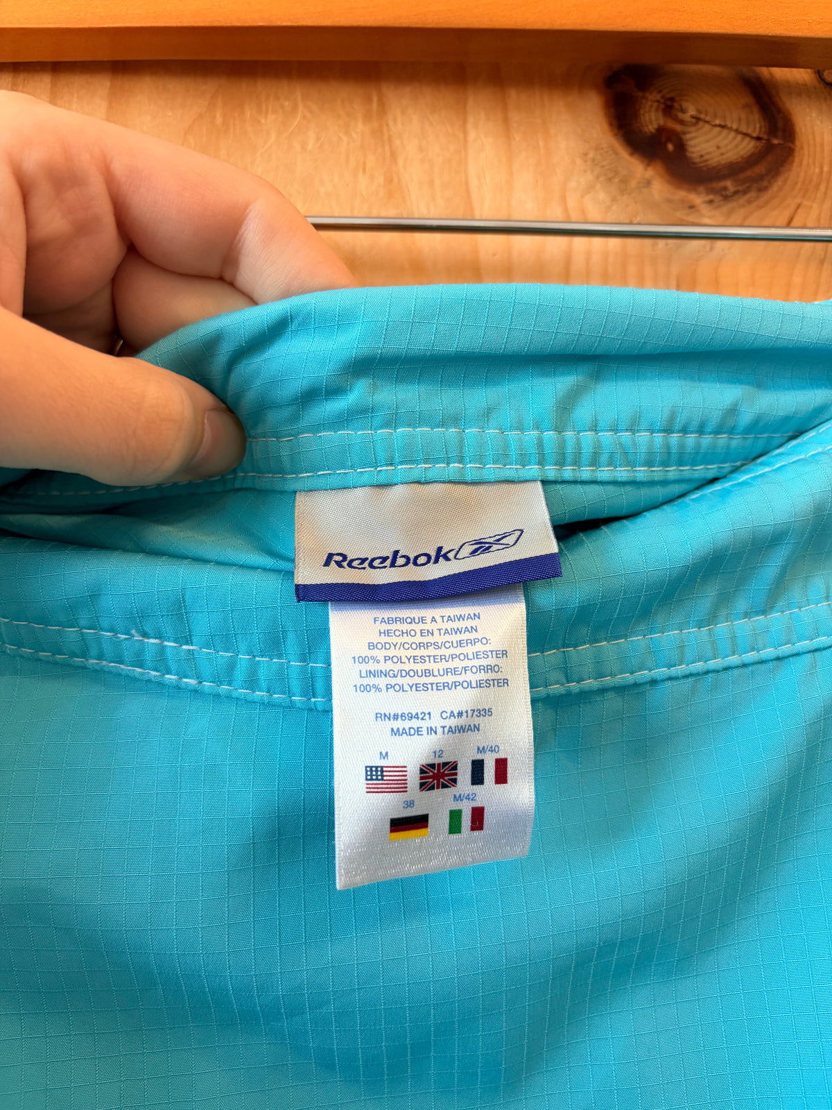Vtg Reebok Teal Athletic Skort : M
