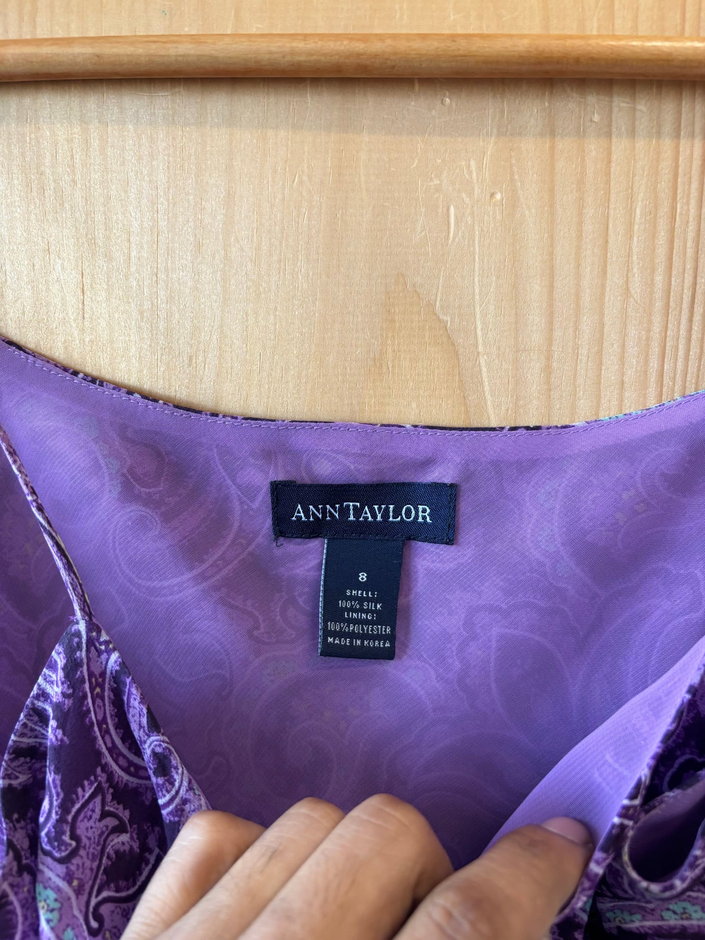 Silk Paisley Top : 8