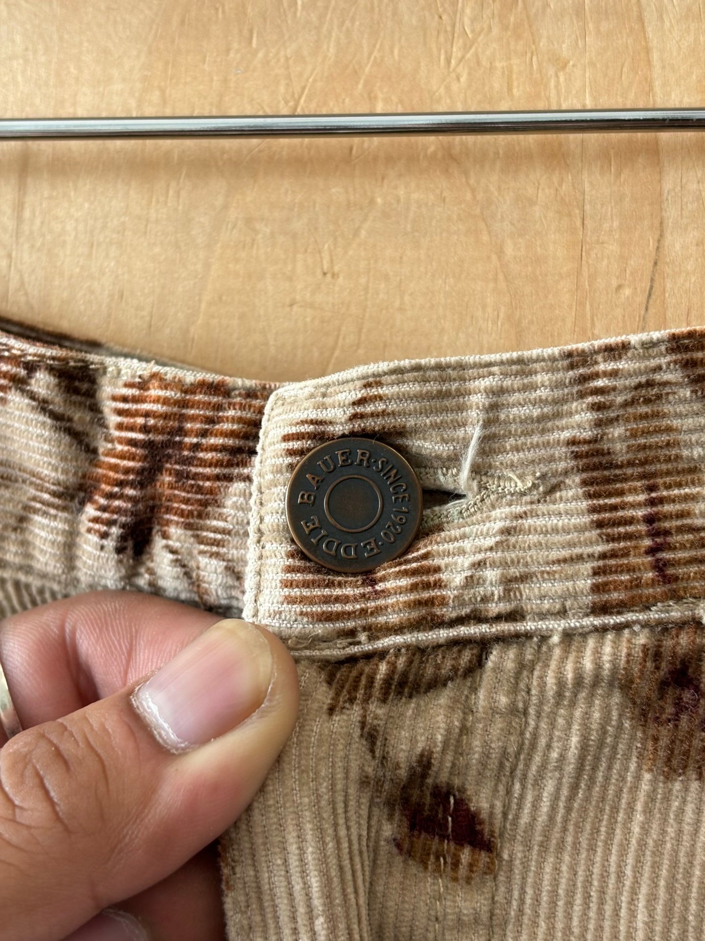 Corduroy Eddie Bauer Maxi Skirt : 28” W