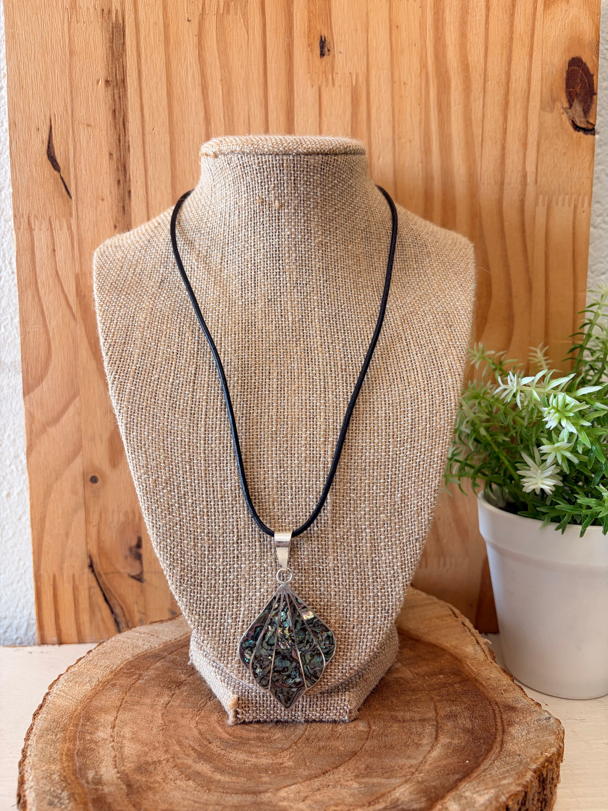 Iridescent Cord Necklace