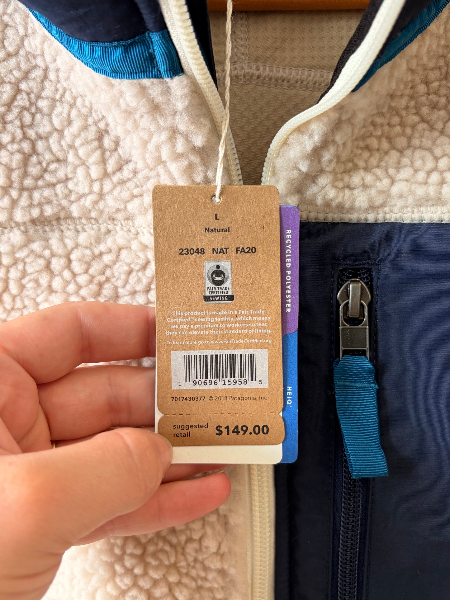 NWT Patagonia Sherpa Vest : L