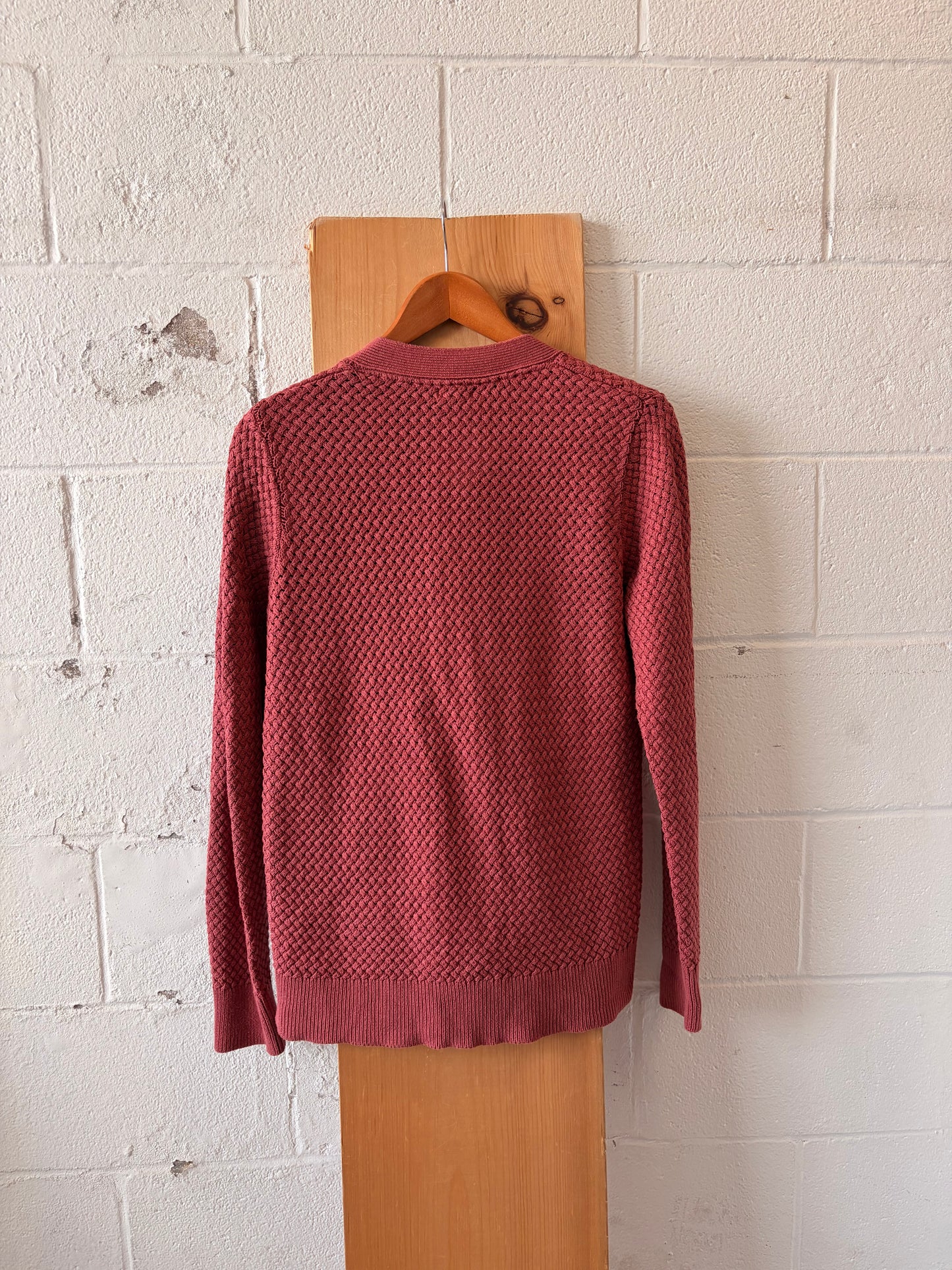 L.L Bean Raspberry Cardigan : M